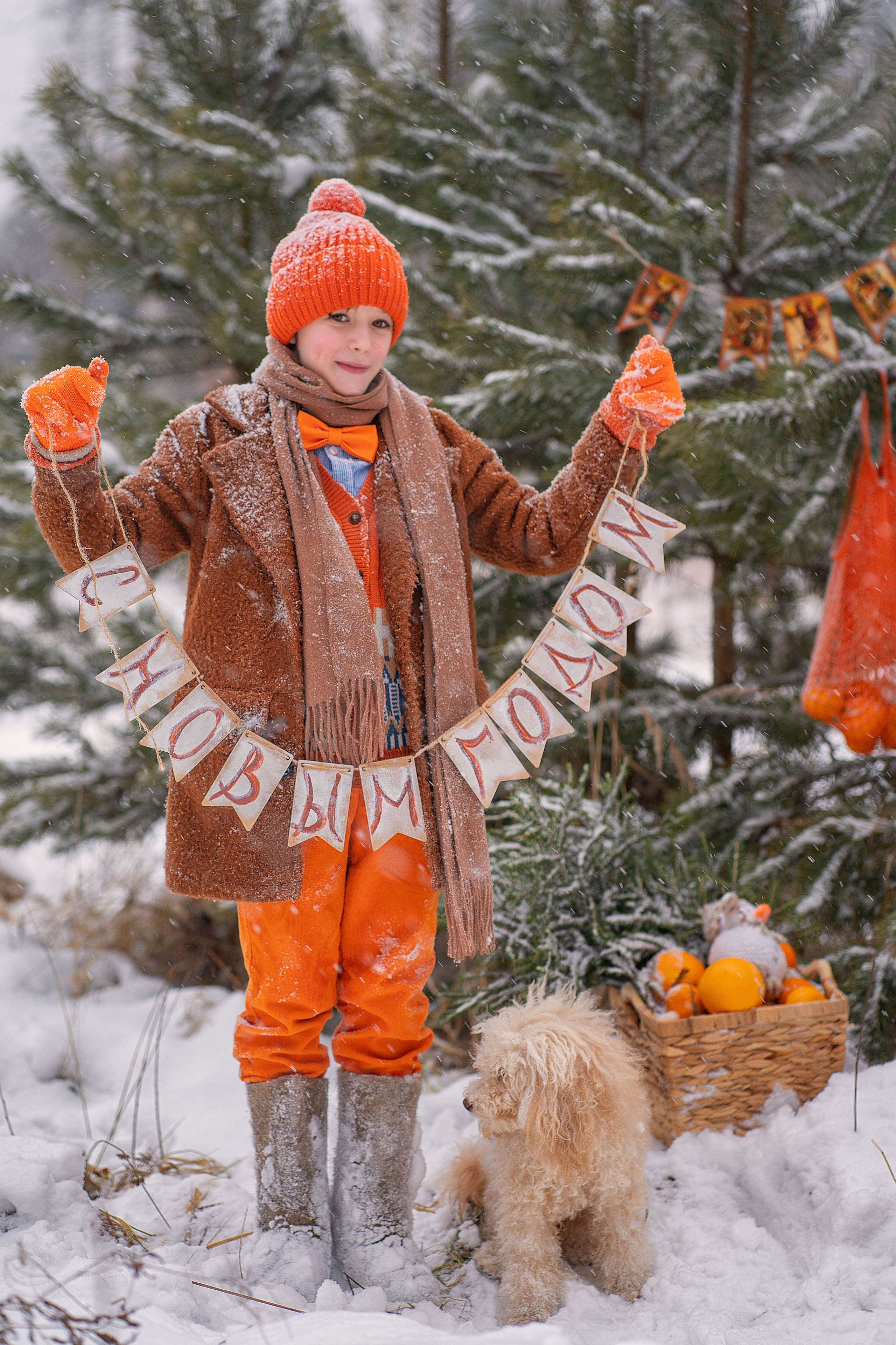 Детские новогодние и рождественские фотоистории. Детский и семейный фотограф в Москве и Подмосковье Настя Наумова