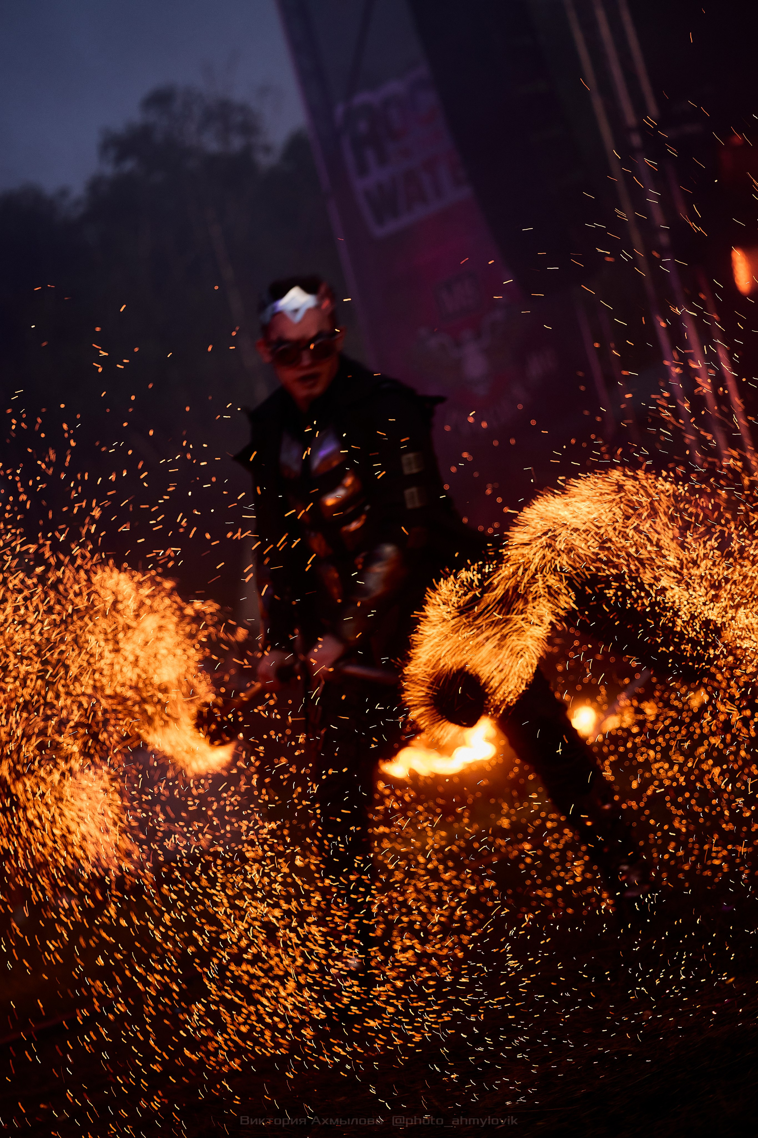 23.05.2026 FIRE SHOW на Rock on The Water. Виктория Ахмылова. Фотограф в Москве