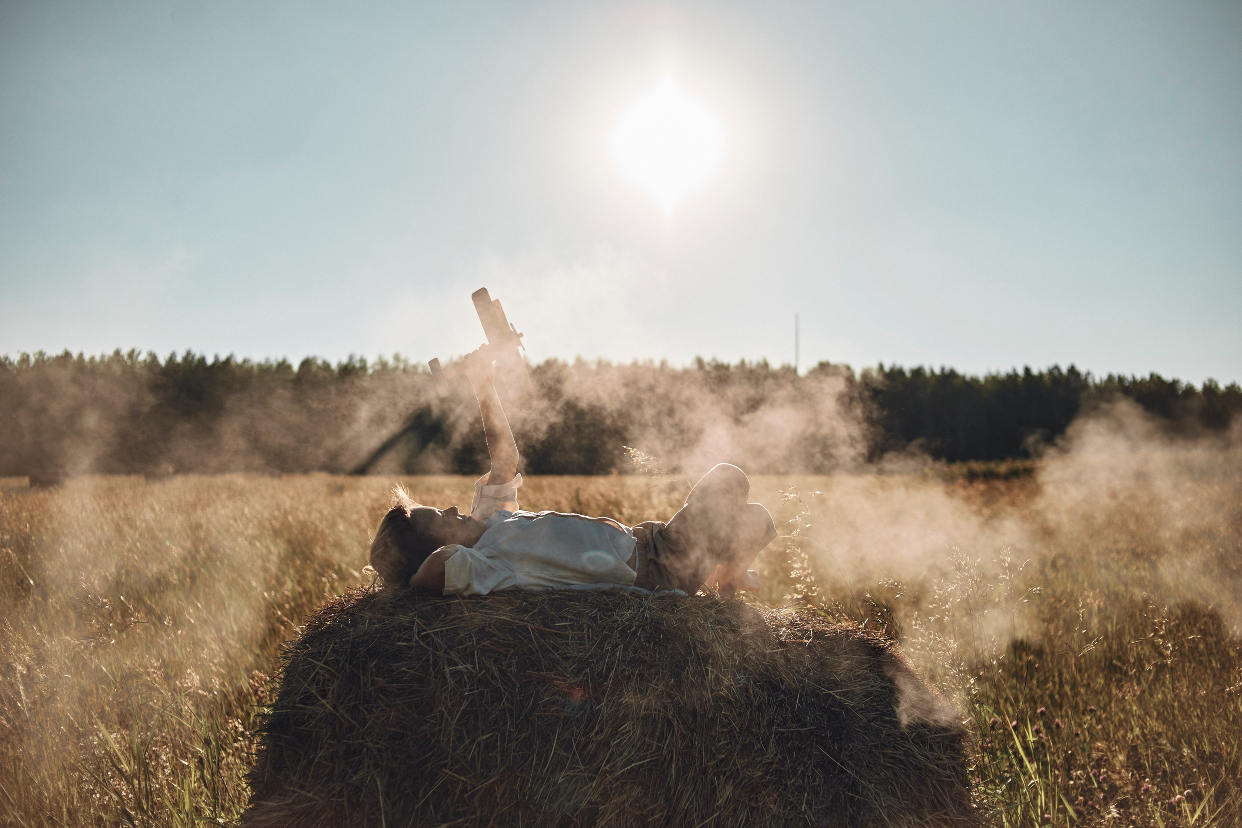 Оля с сыном. Главная