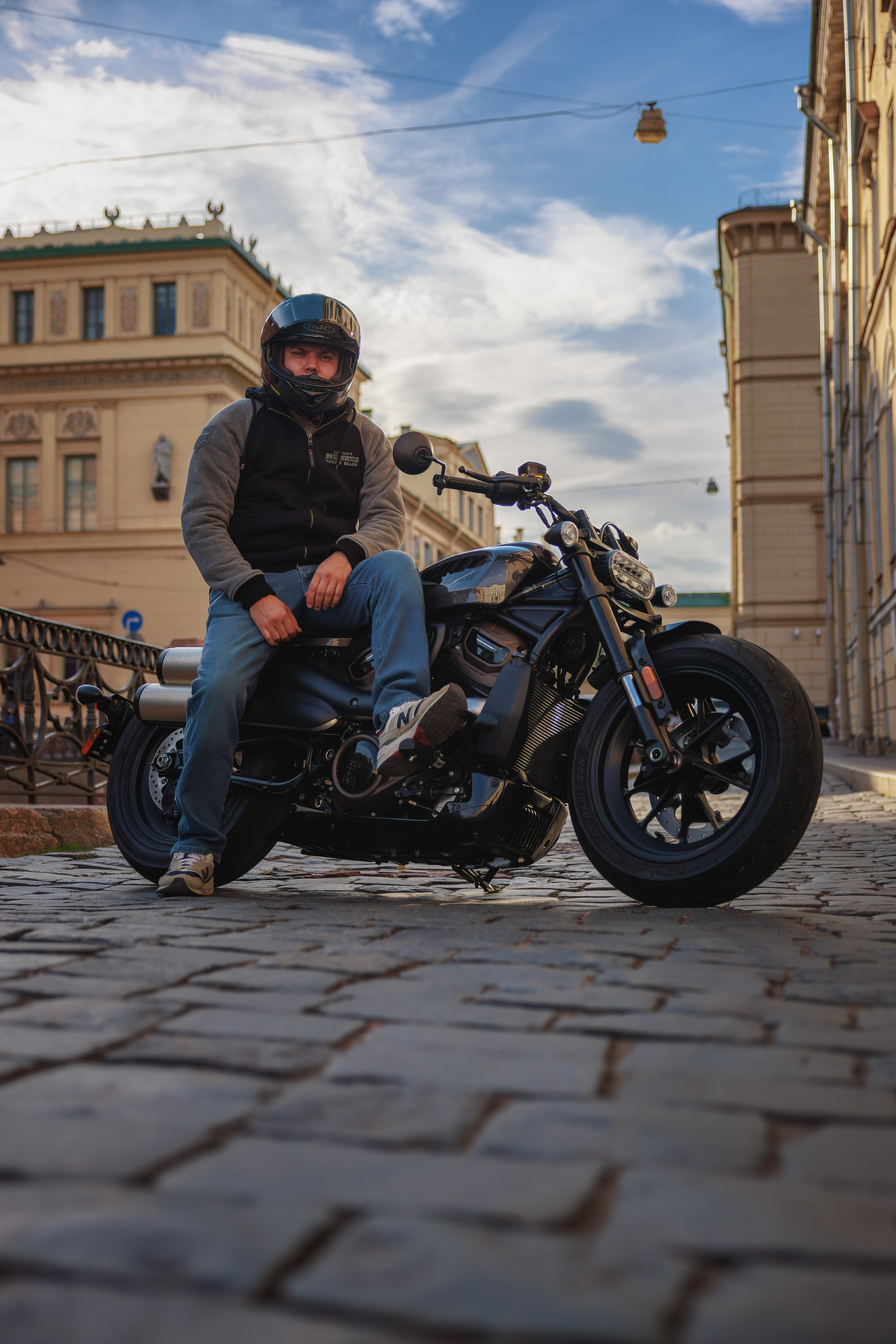 Фотосессия с HD Sporster S. Профессиональный фотограф Санкт-Петербург
