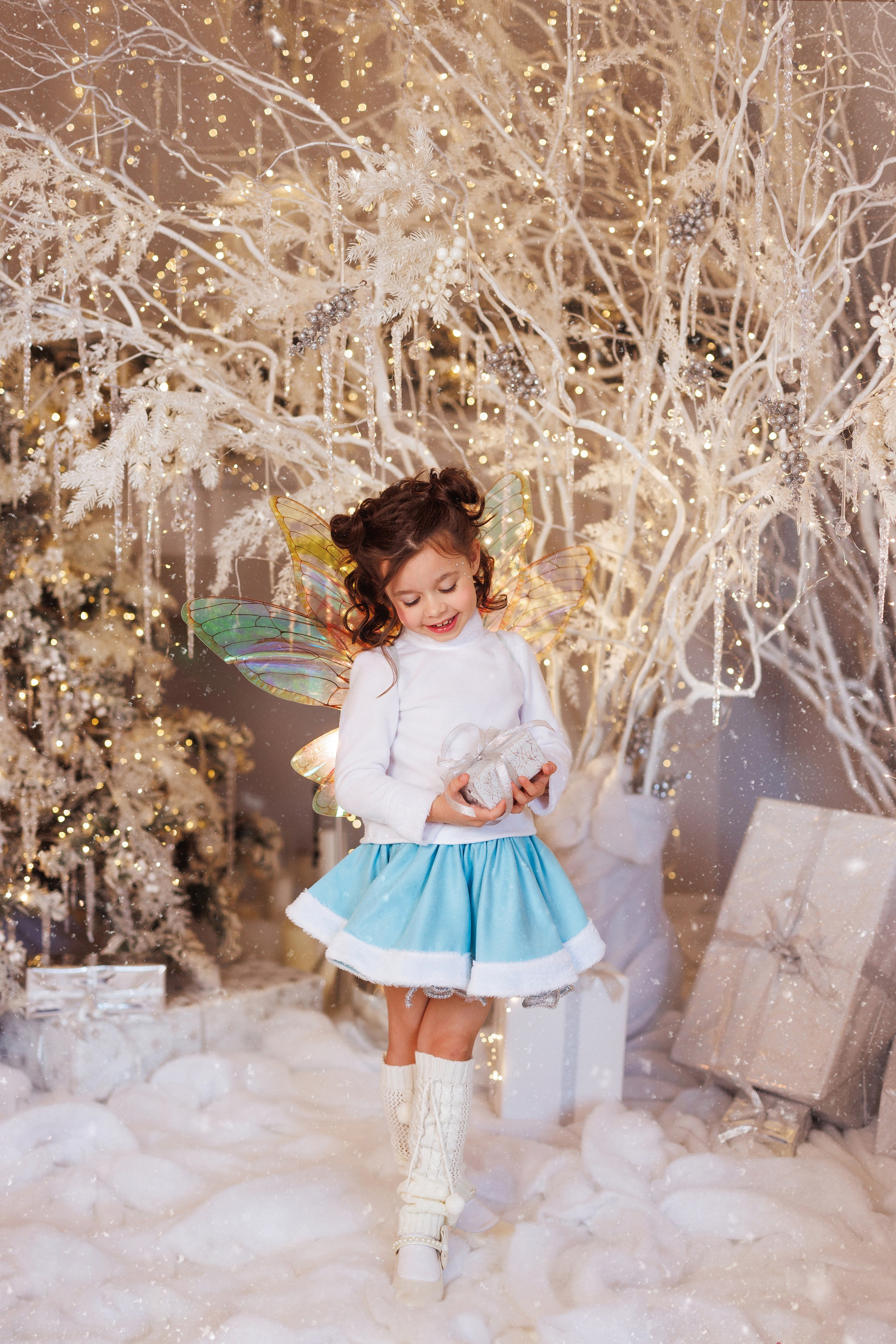 Детская новогодняя фотосессия в фотостудии «Alice», город Краснодар. Семейный и детский фотограф в Краснодаре Анна Трашкова