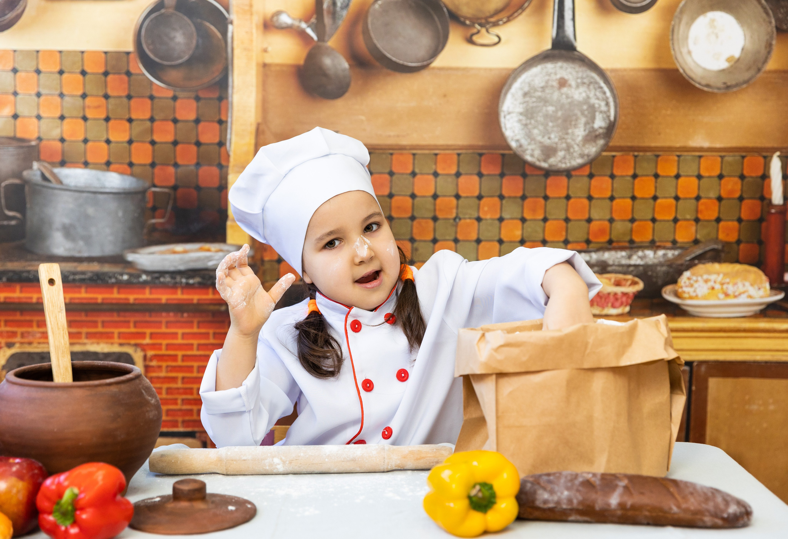 Тематическая «Поварята». Семейный, детский, школьный фотограф в Благовещенске Яна Белоусова