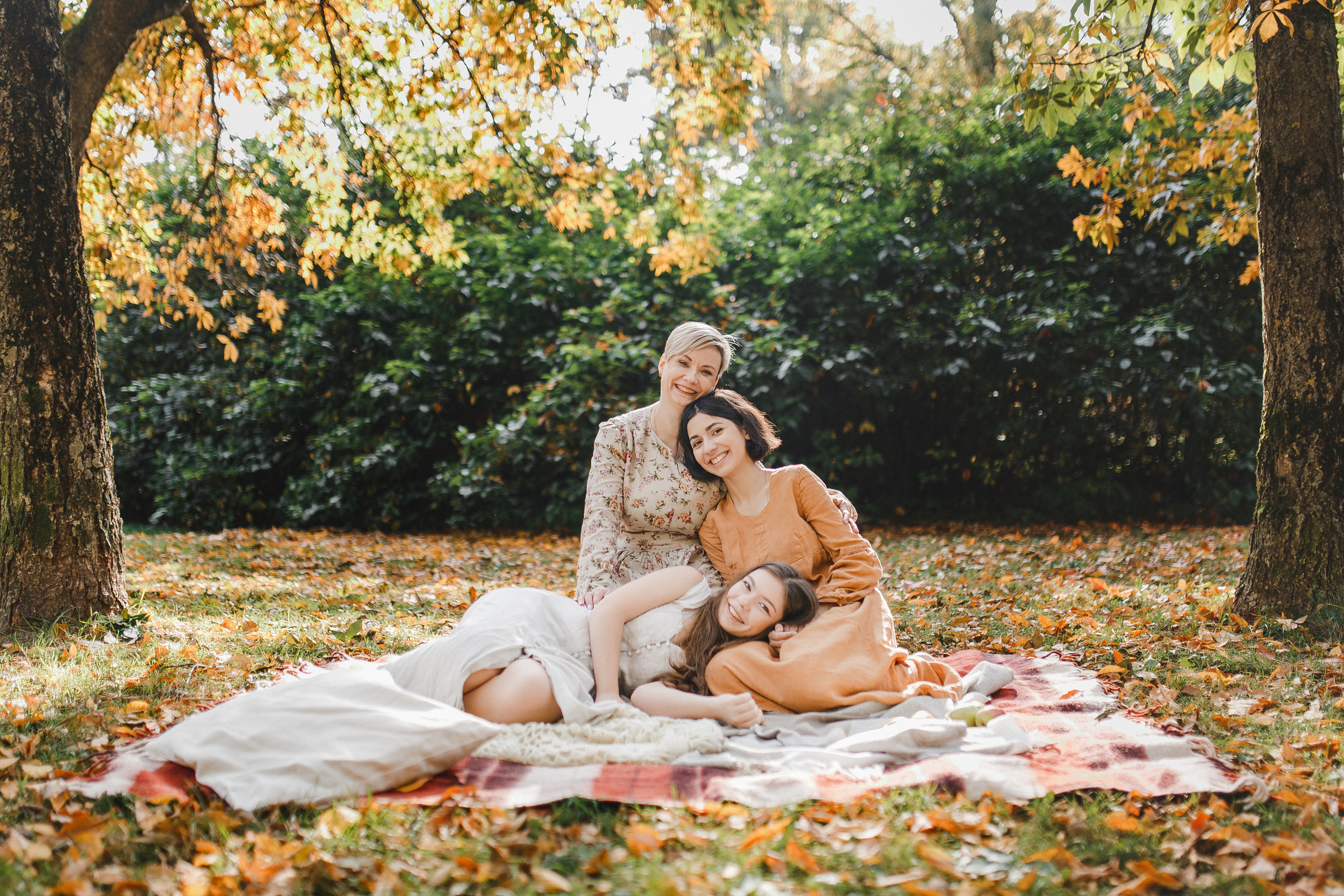 Осенняя семья. Семейный и свадебный фотограф Полина Принцева