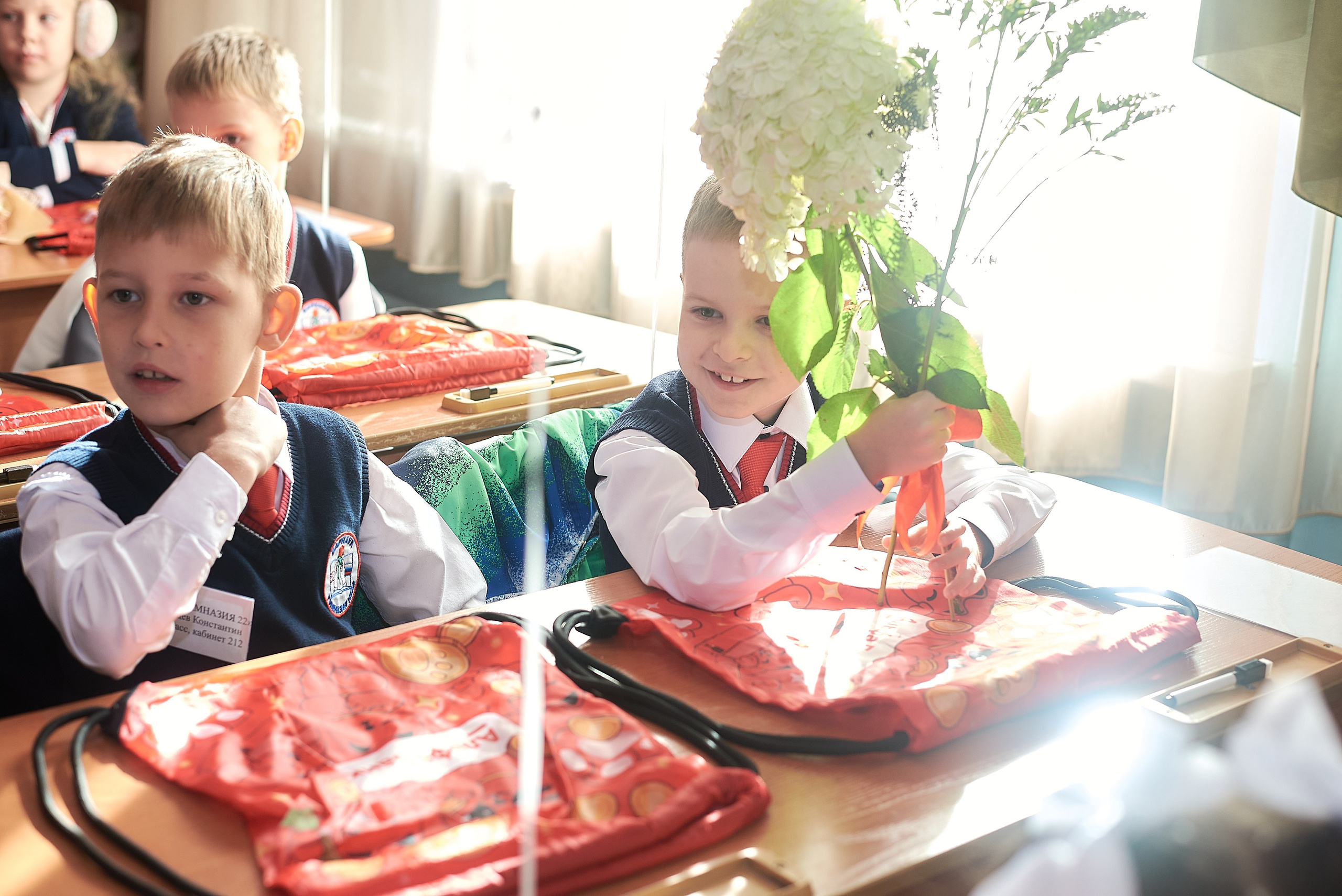 Первый класс. Фотограф Елена Дука. Контент съемка. Семейная фотография