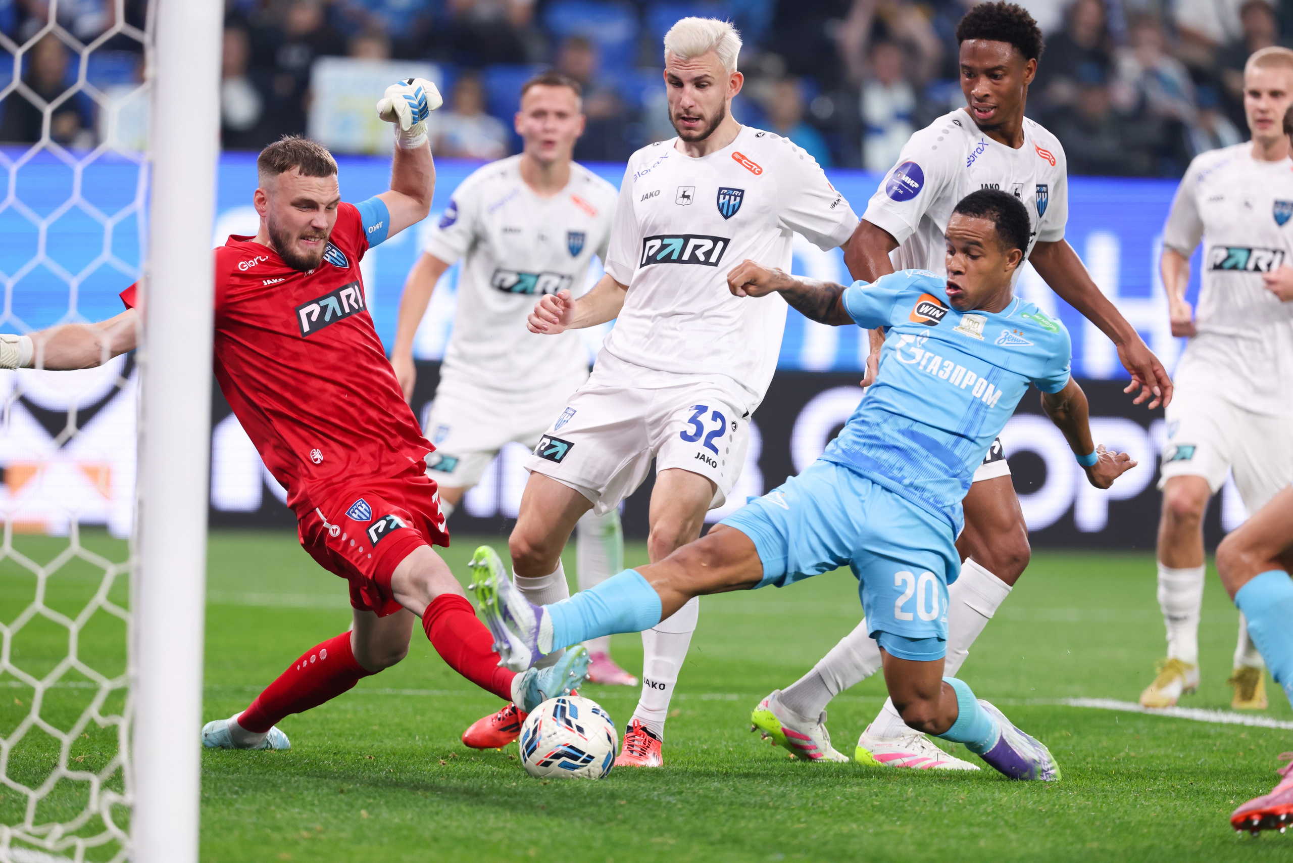 ФК «Зенит» — ФК «Пари НН» 30.08.2025. Спортивный и репортажный фотограф Антон Тереханов