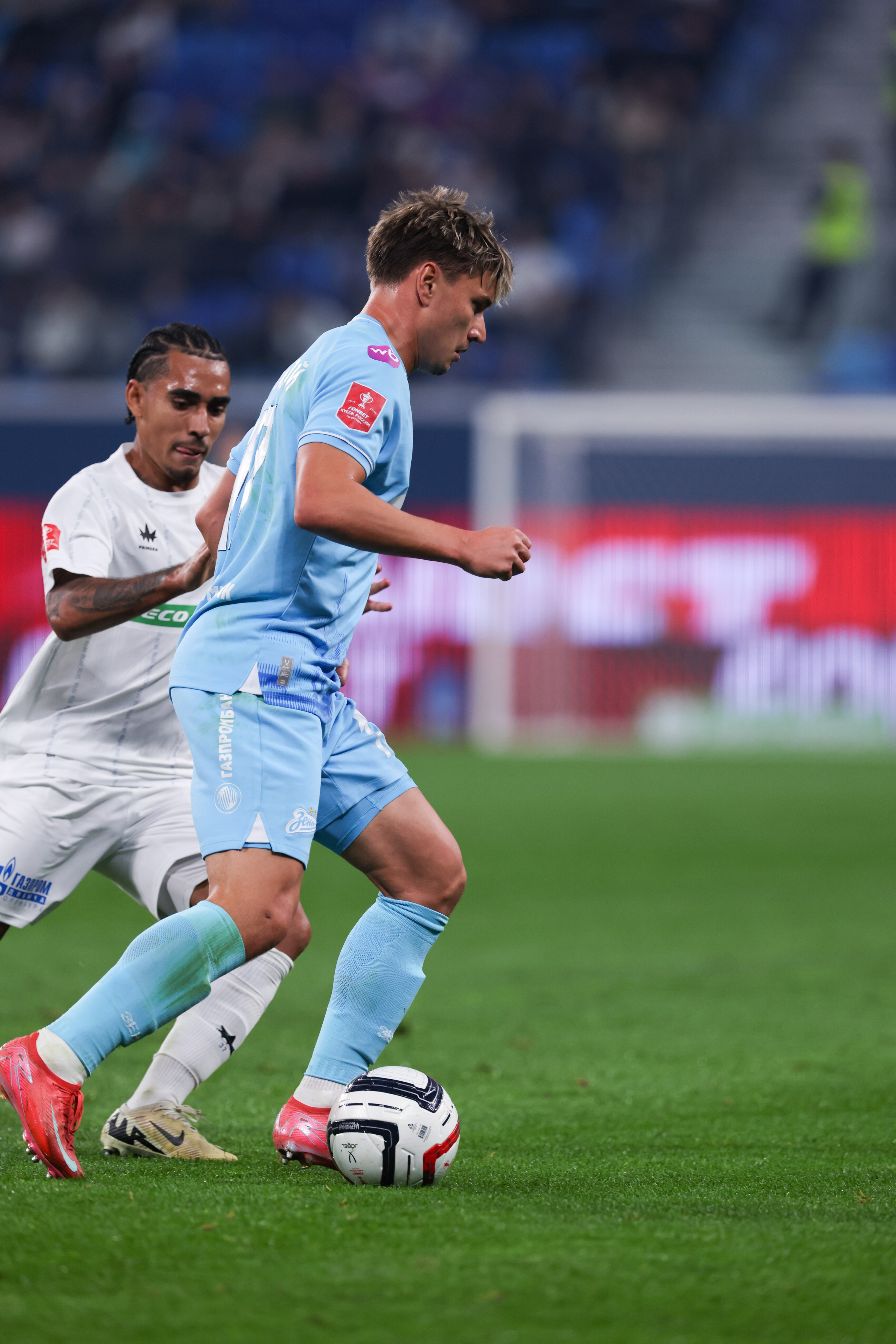 ФК Зенит -ФК Оренбург Fonbet Кубок России 2025/26. Спортивный и репортажный фотограф Антон Тереханов