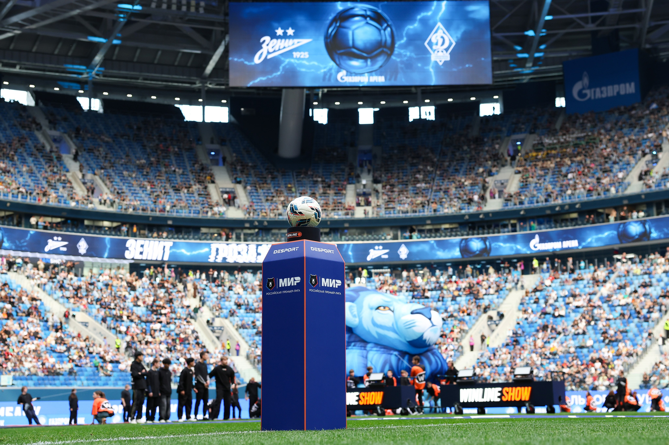 ФК «Зенит» — ФК «Динамо» Махачкала 23.08.2025. Спортивный и репортажный фотограф Антон Тереханов