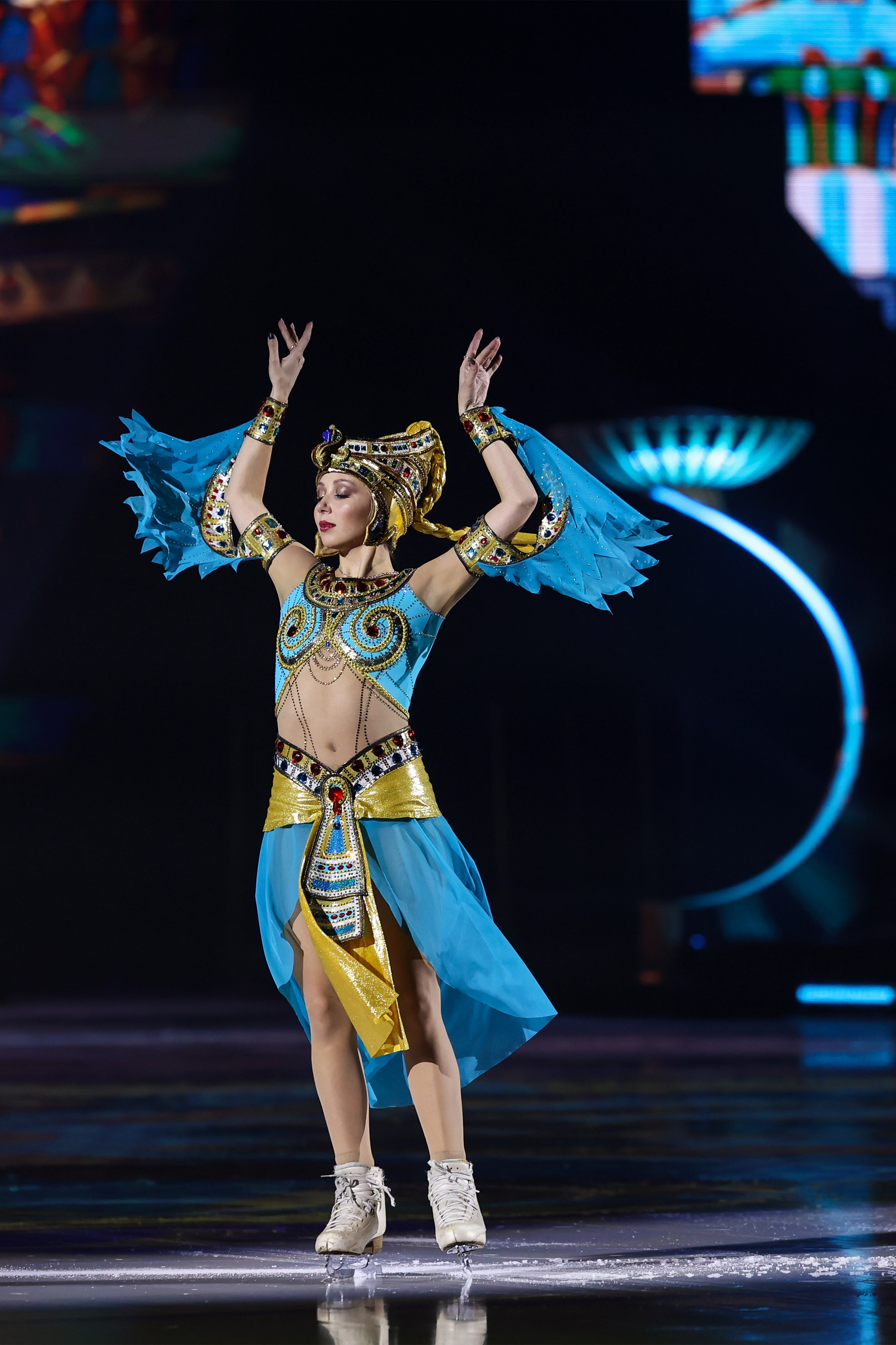 «История любви Шахеризады» шоу на льду 03.01.2024. Спортивный и репортажный фотограф Антон Тереханов