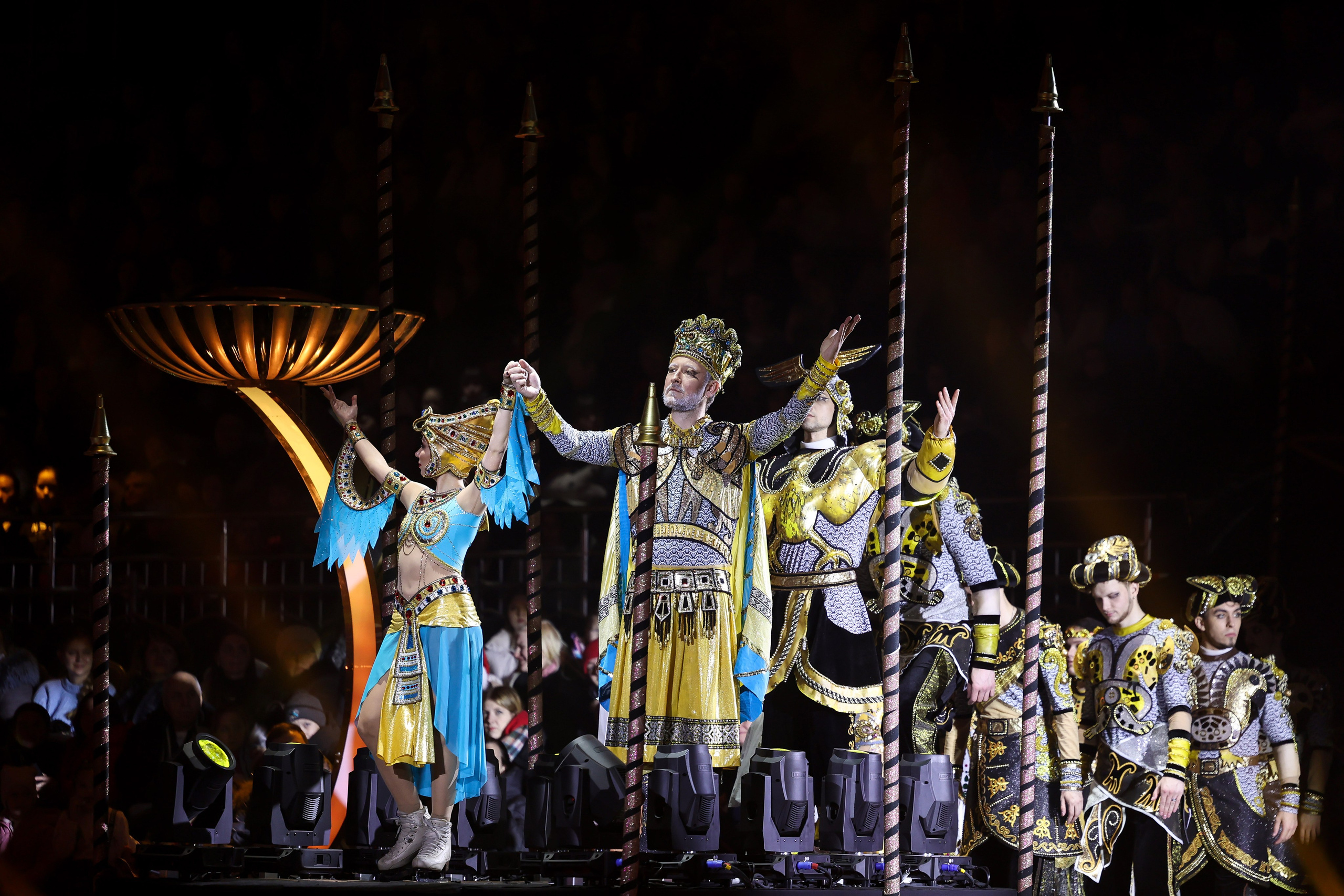 «История любви Шахеризады» шоу на льду 03.01.2024. Спортивный и репортажный фотограф Антон Тереханов