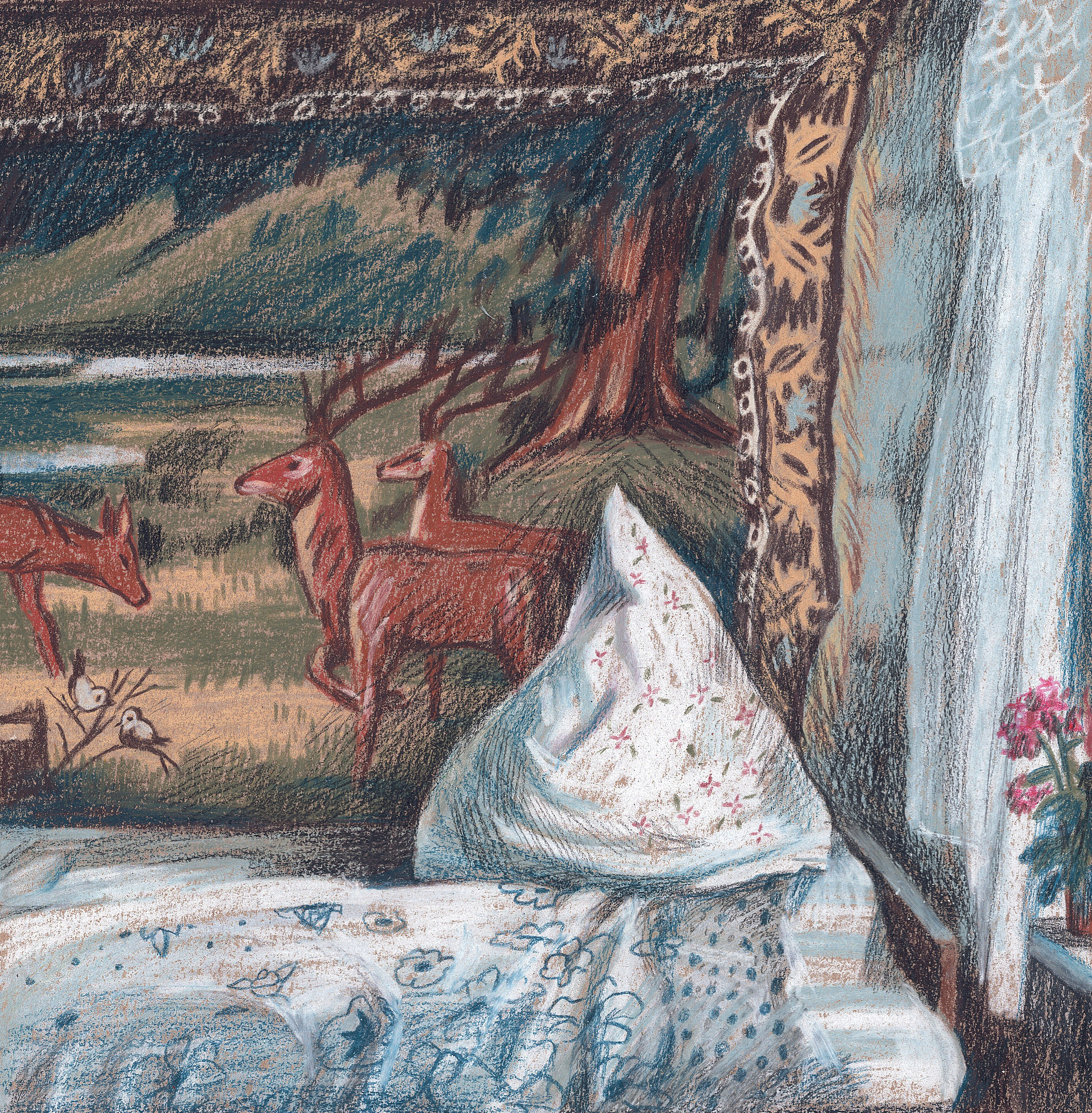 Домики. Художник Карина Милосердова