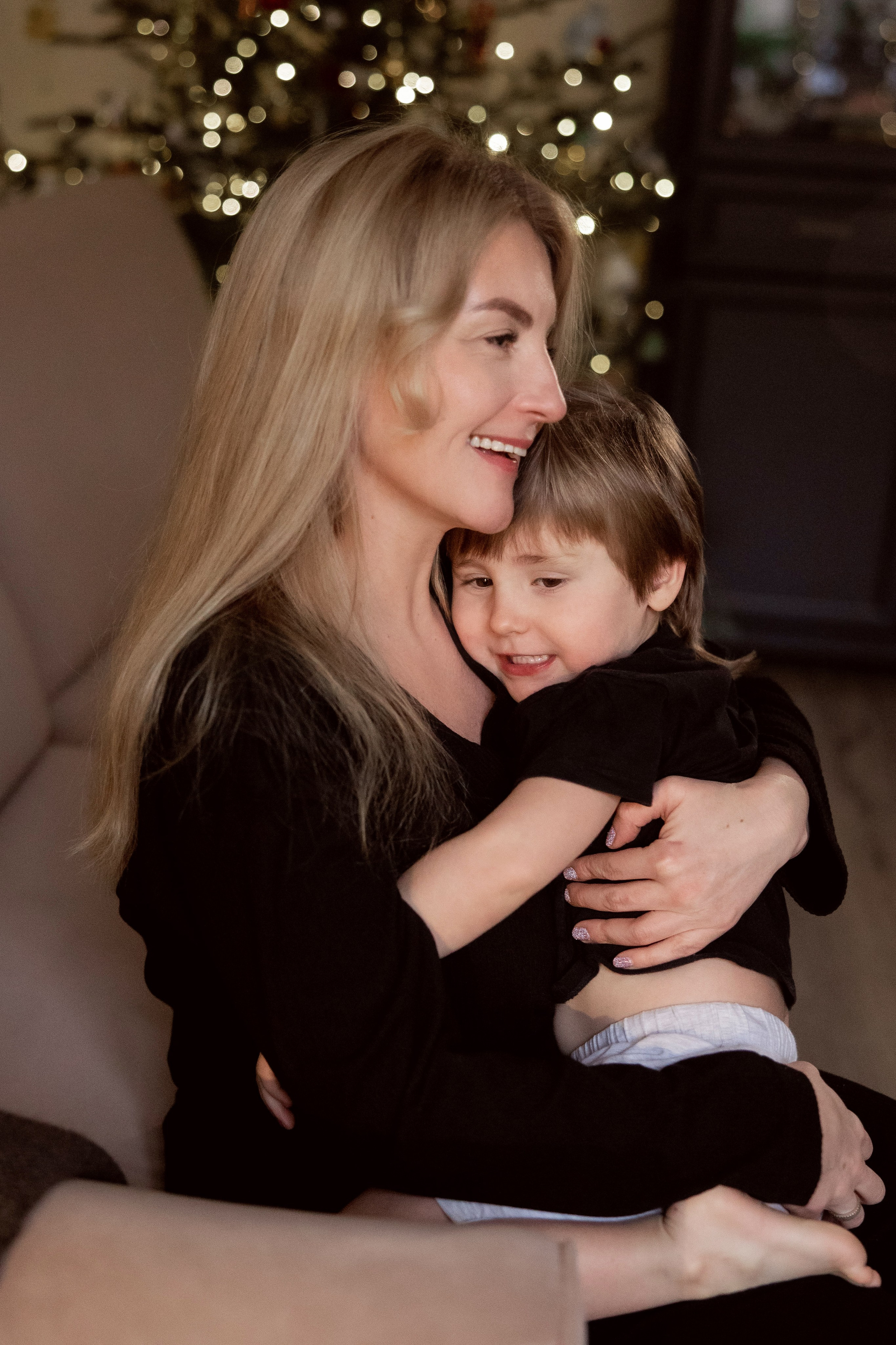 Домашняя новогодняя для Юлии. Семейный фотограф в Москве