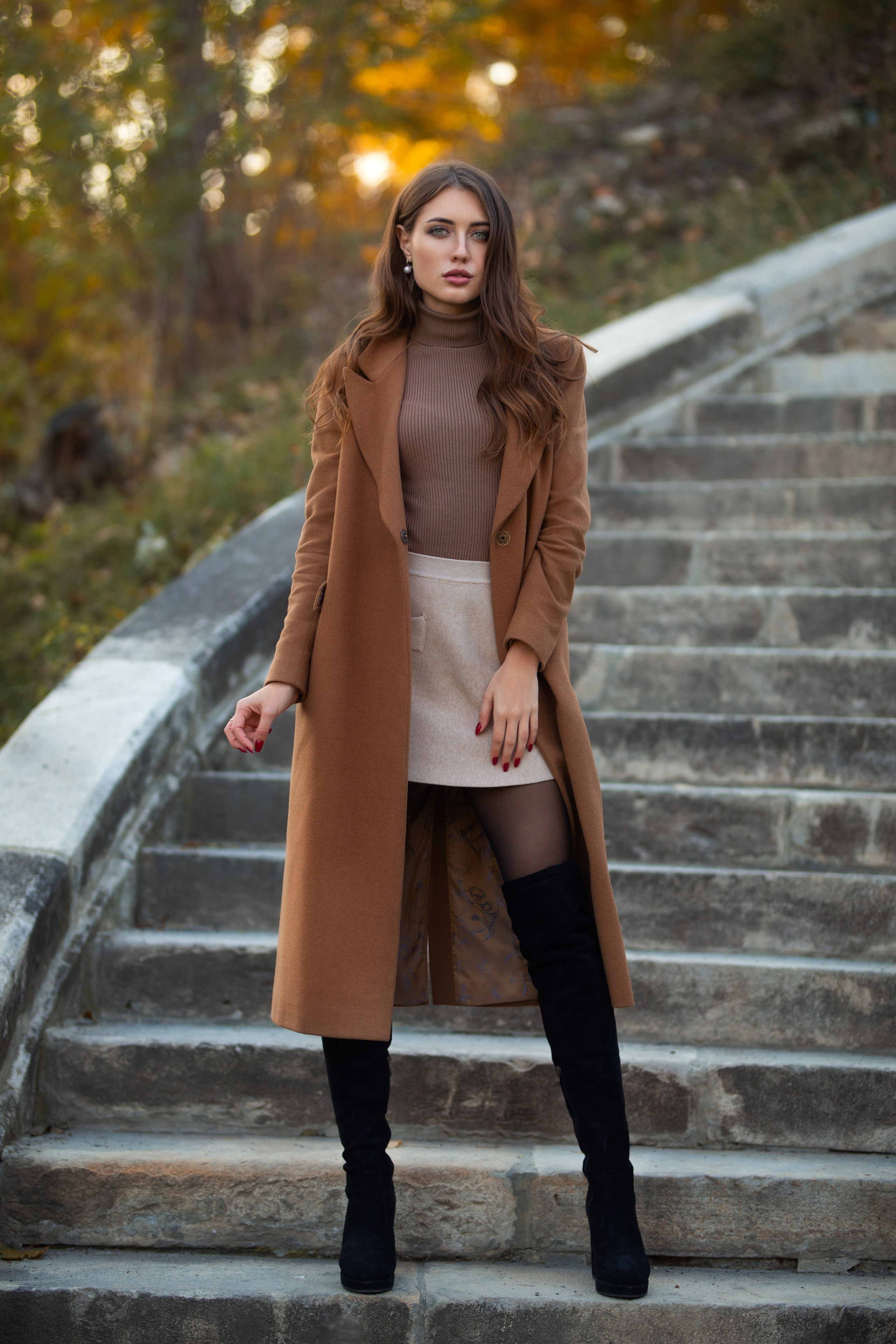 Осенняя съемка с Анастасией на природе в формате для «себя»