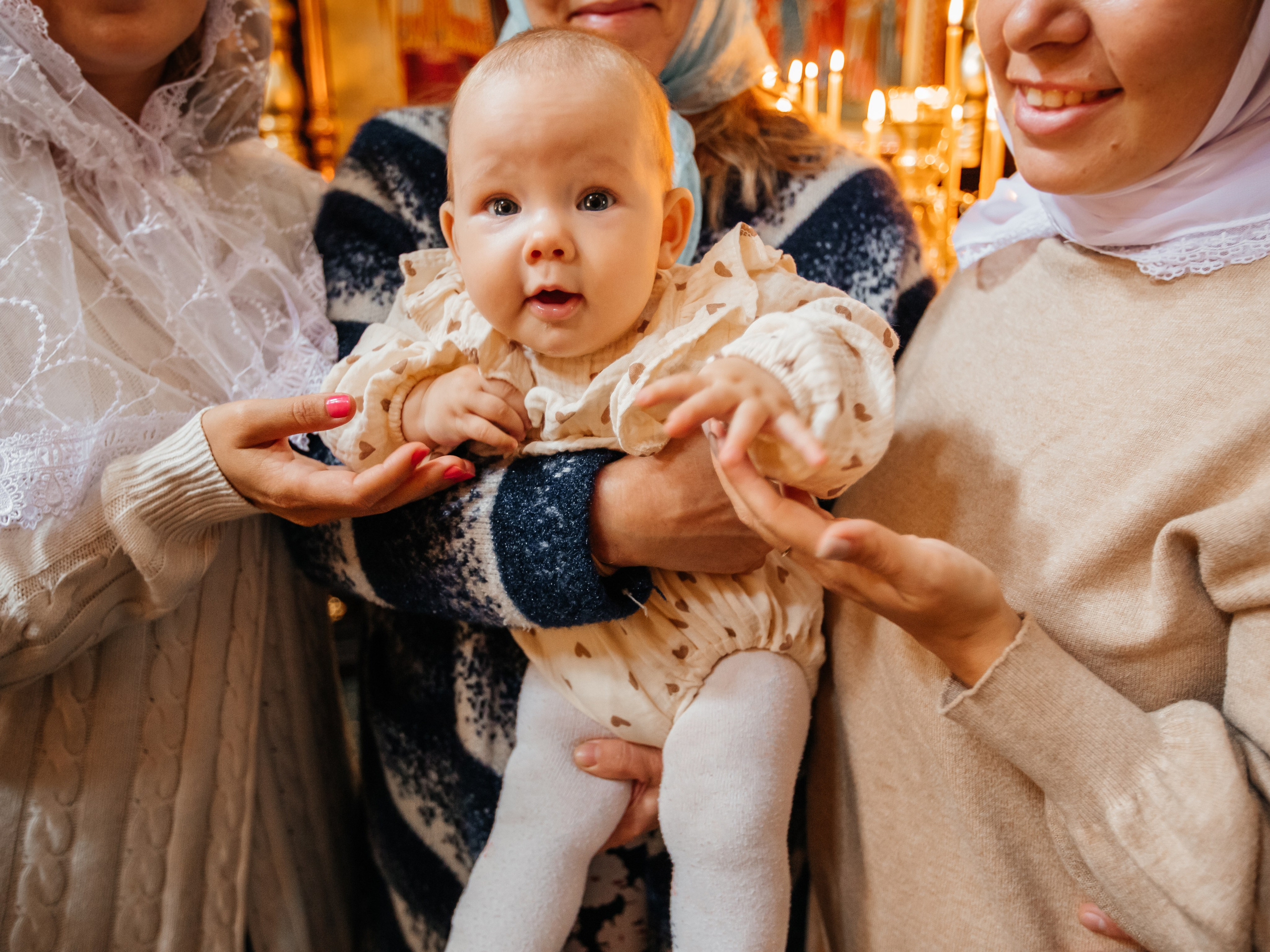 Крещение Викуси. Семейный и детский фотограф в  г. Екатеринбурге Холодова Юлия