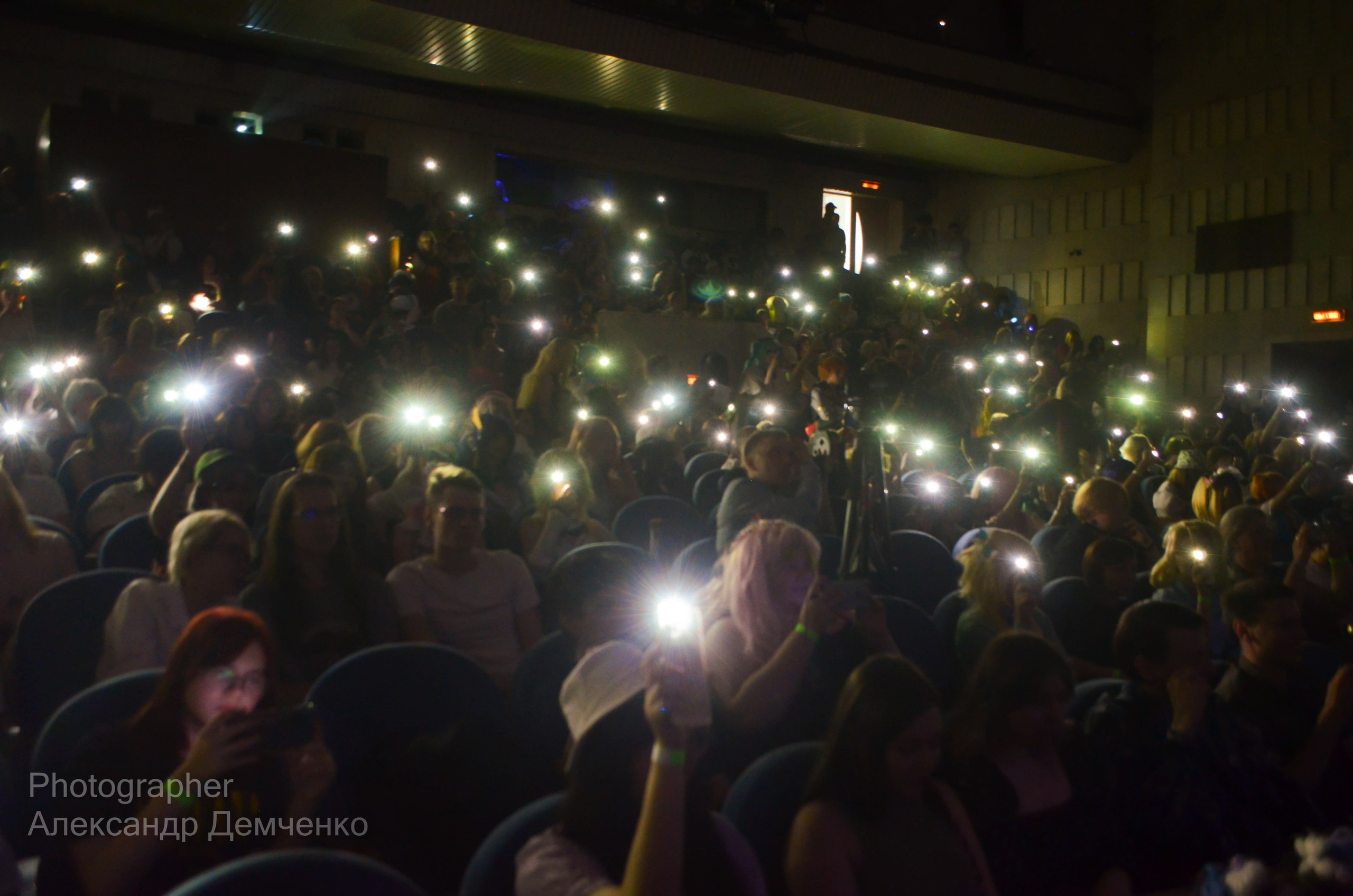 Фотосессия сцены в Москве на разных репортажных мероприятий