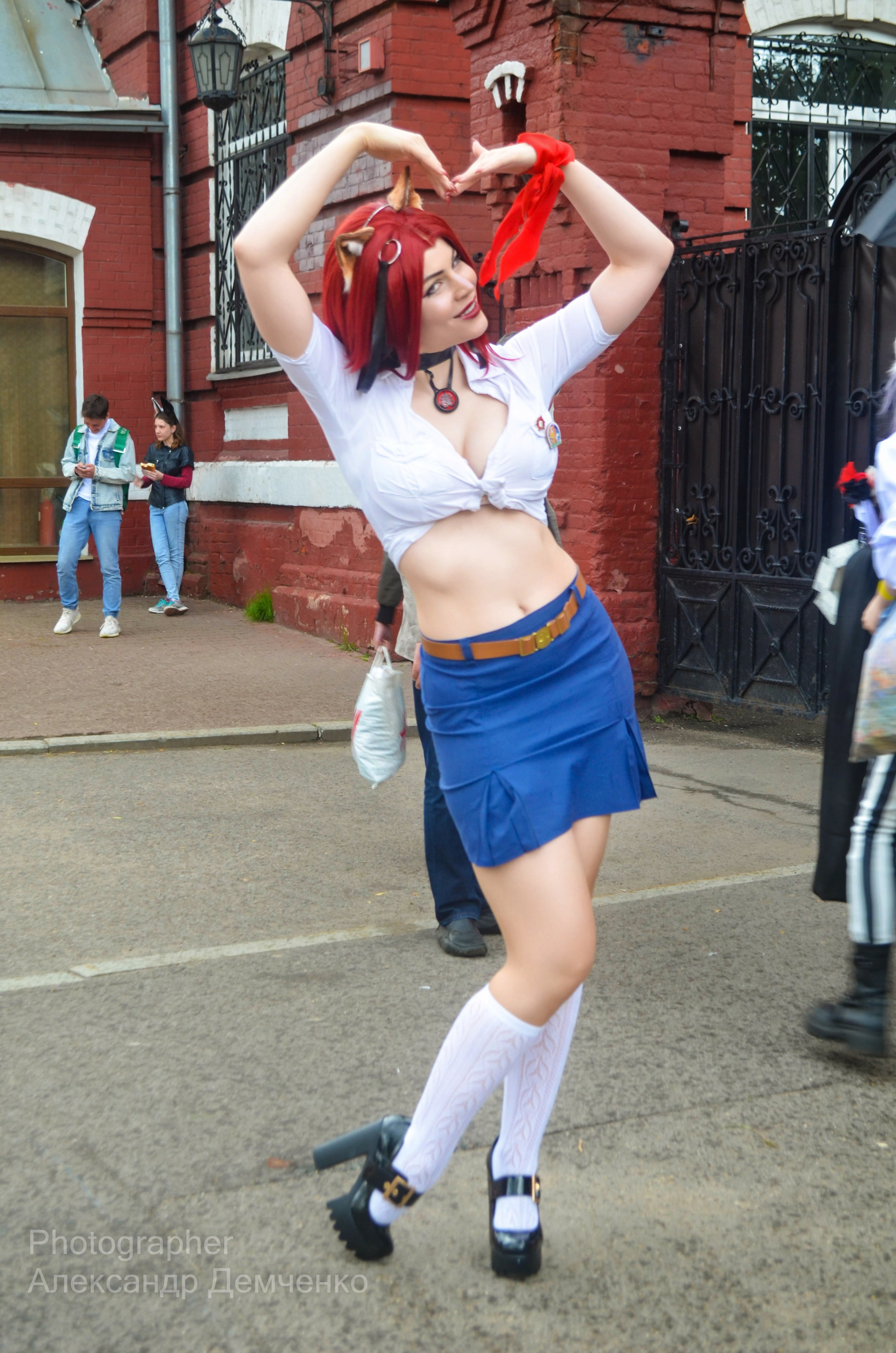 Фотосессия на фестивале косплея Never Party 3.0 в Москва