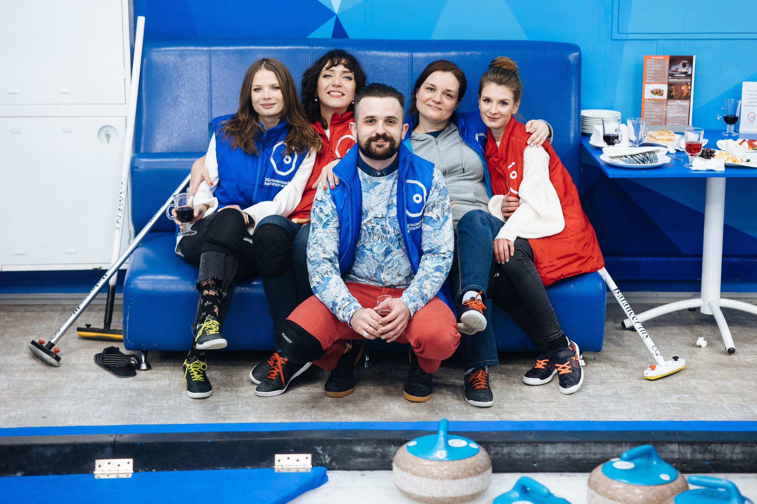 Корпоратив в кёрлинге. Свадебный и семейный фотограф Екатерина Иванова