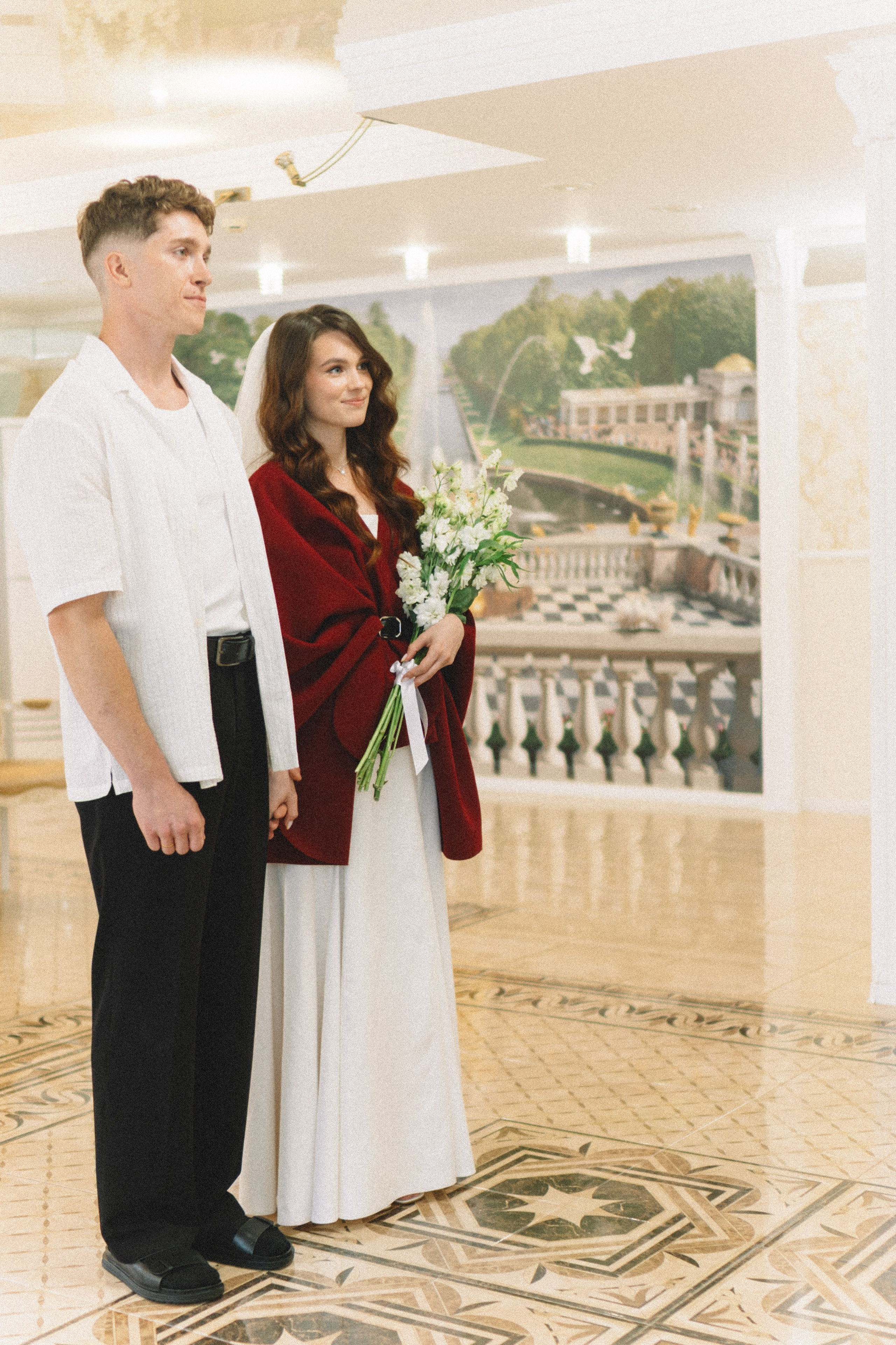 СВАДЕБНАЯ СЬЕМКА В ПЕТЕРГОФЕ И СЬЕМКА РЕПОРТАЖА В ЗАГСЕ ПЕТЕРГОФА. Профессиональный фотограф, Санкт-Петербург — Виктория Богомолова