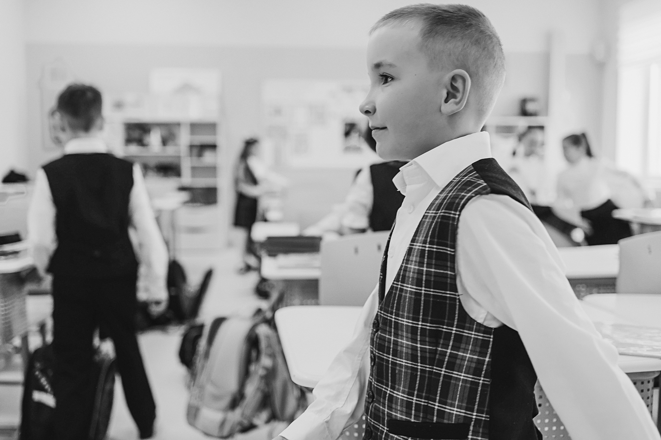 Один день в школе 1 класс. Семейный фотограф Тюмень, фотограф на роды Салмина Мария