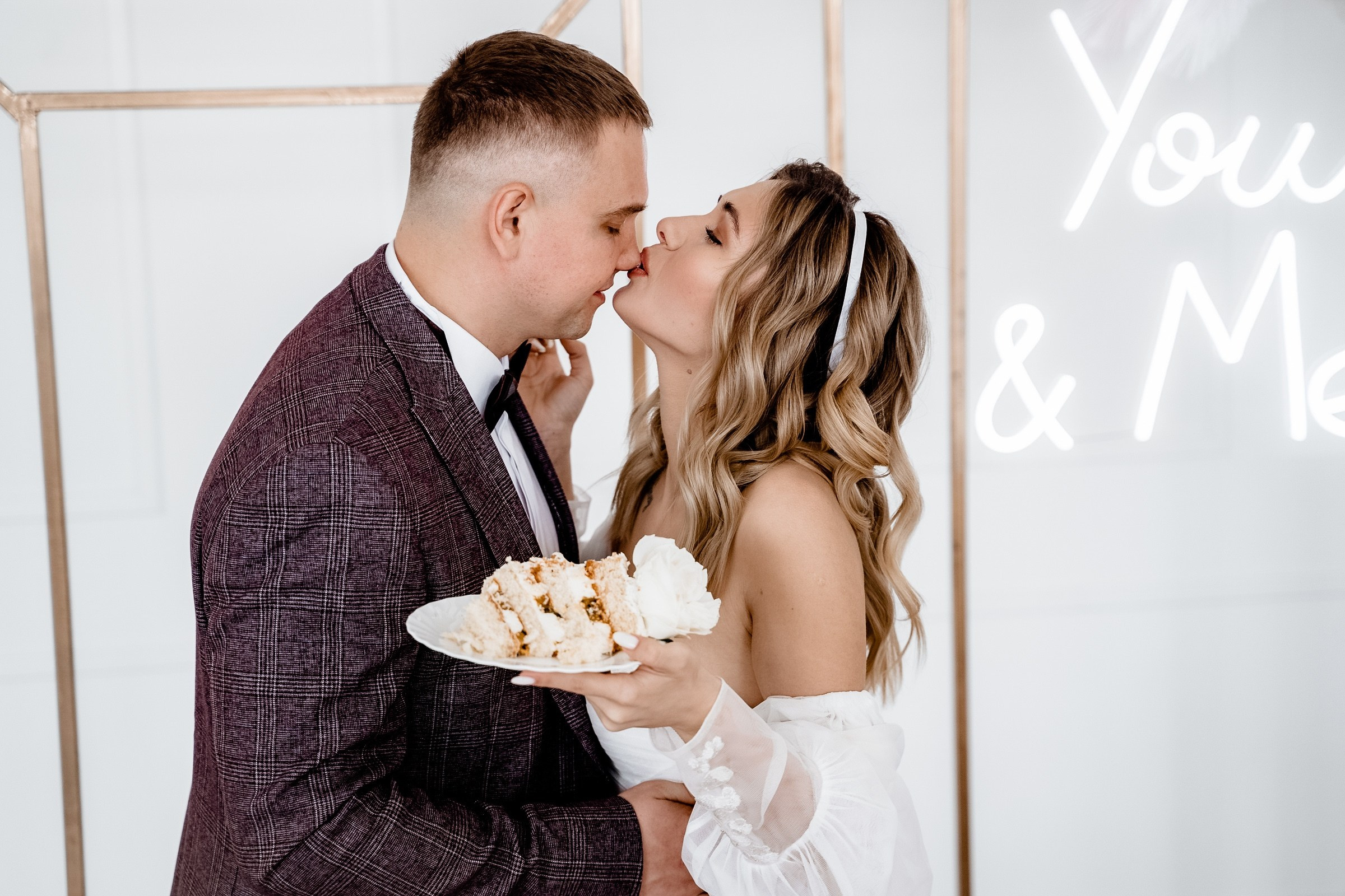 Свадебная фотосессия в студии. Фотограф Екатерина в городе Новороссийск