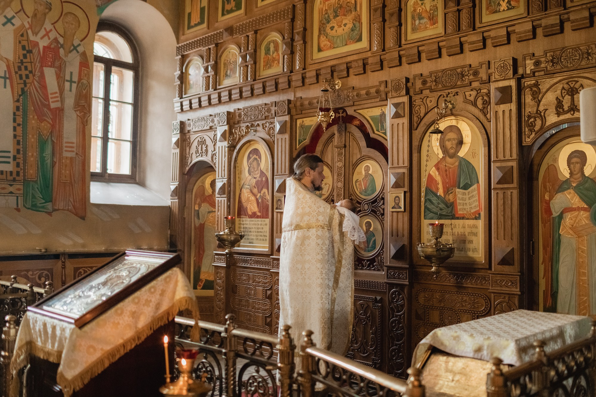 Крещении Мии (д. Бутурлино). Семейный фотограф новорождённых в Серпухове Юлия Новикова +79637785957