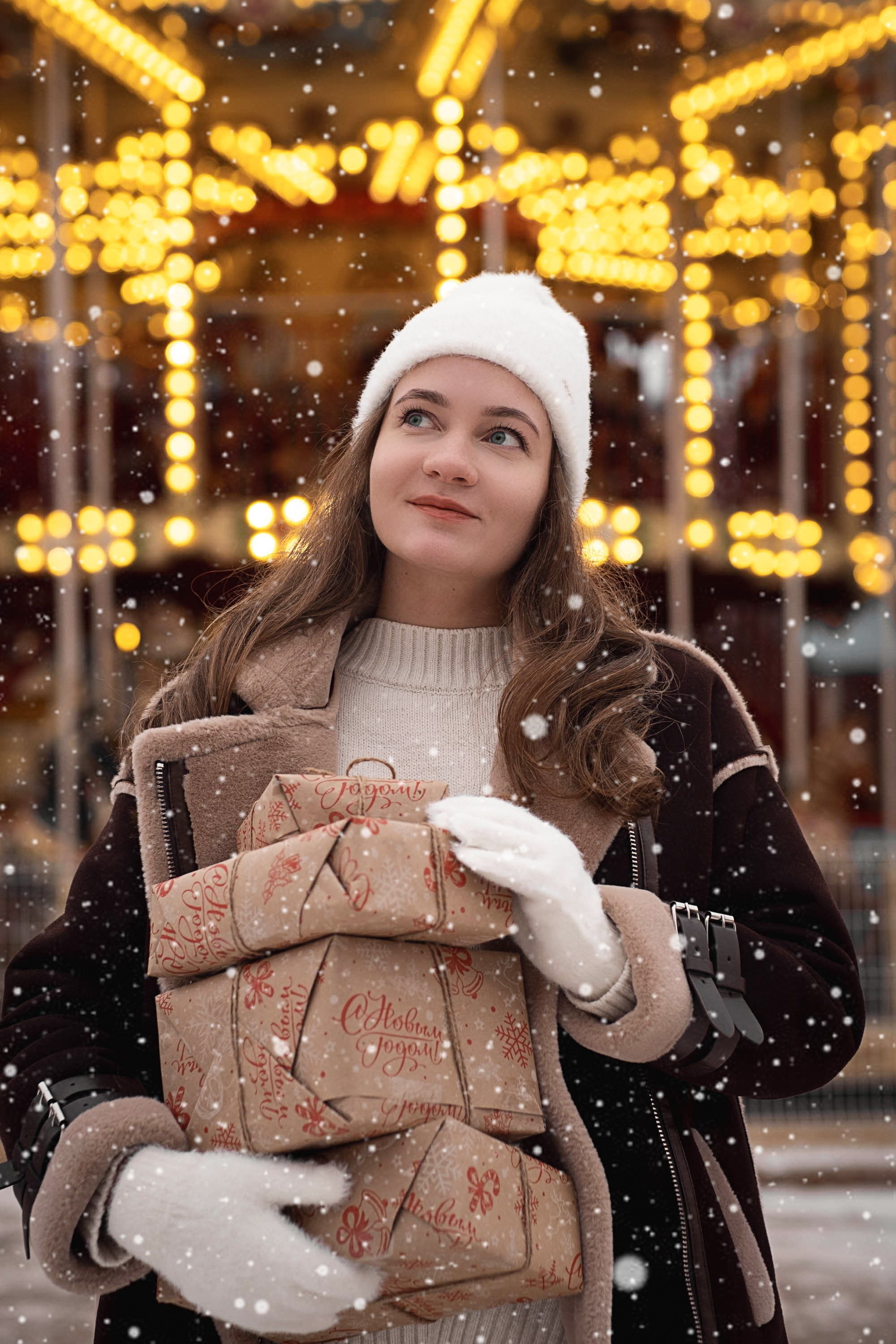 Новогодняя фотосъёмка для Юлии. Свадебный и семейный фотограф в Тюмени Екатерина Дубровина