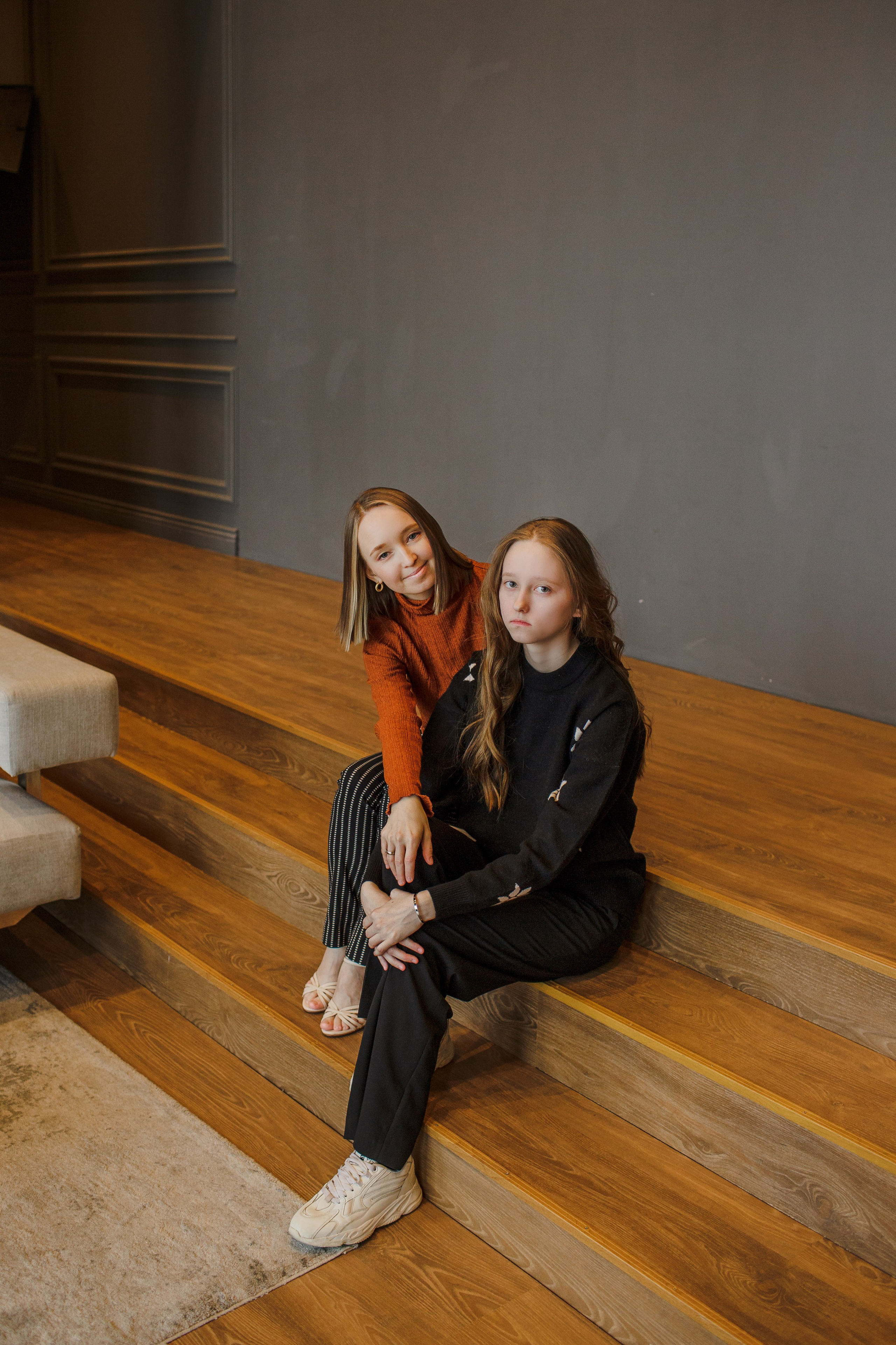 Семейная фотосессия в студии. Свадебный фотограф Кирилл Белый