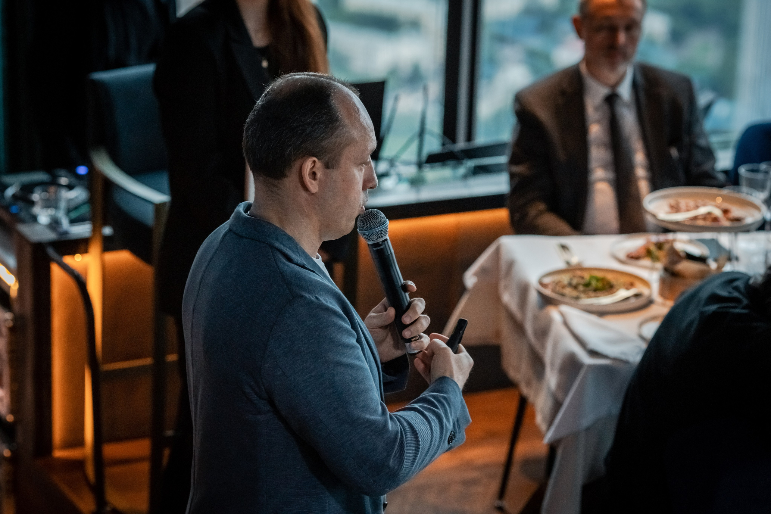 Открытие премиального клуба ABOSS | Ресторан Birds. Фотограф брендов и бизнеса в Москве Алексей Сентюрин