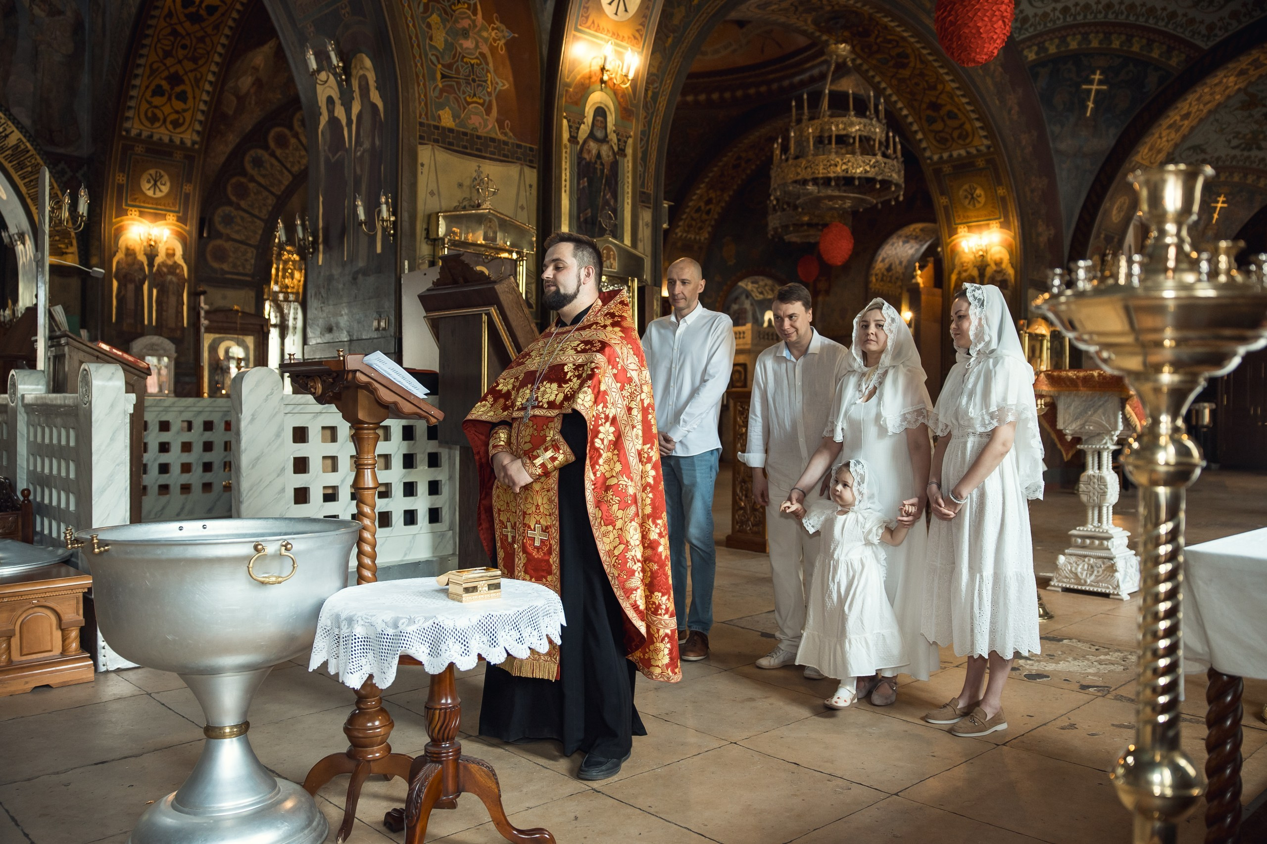 Таинство крещения. Семейный и детский фотограф в Москве Орешина Юлия
