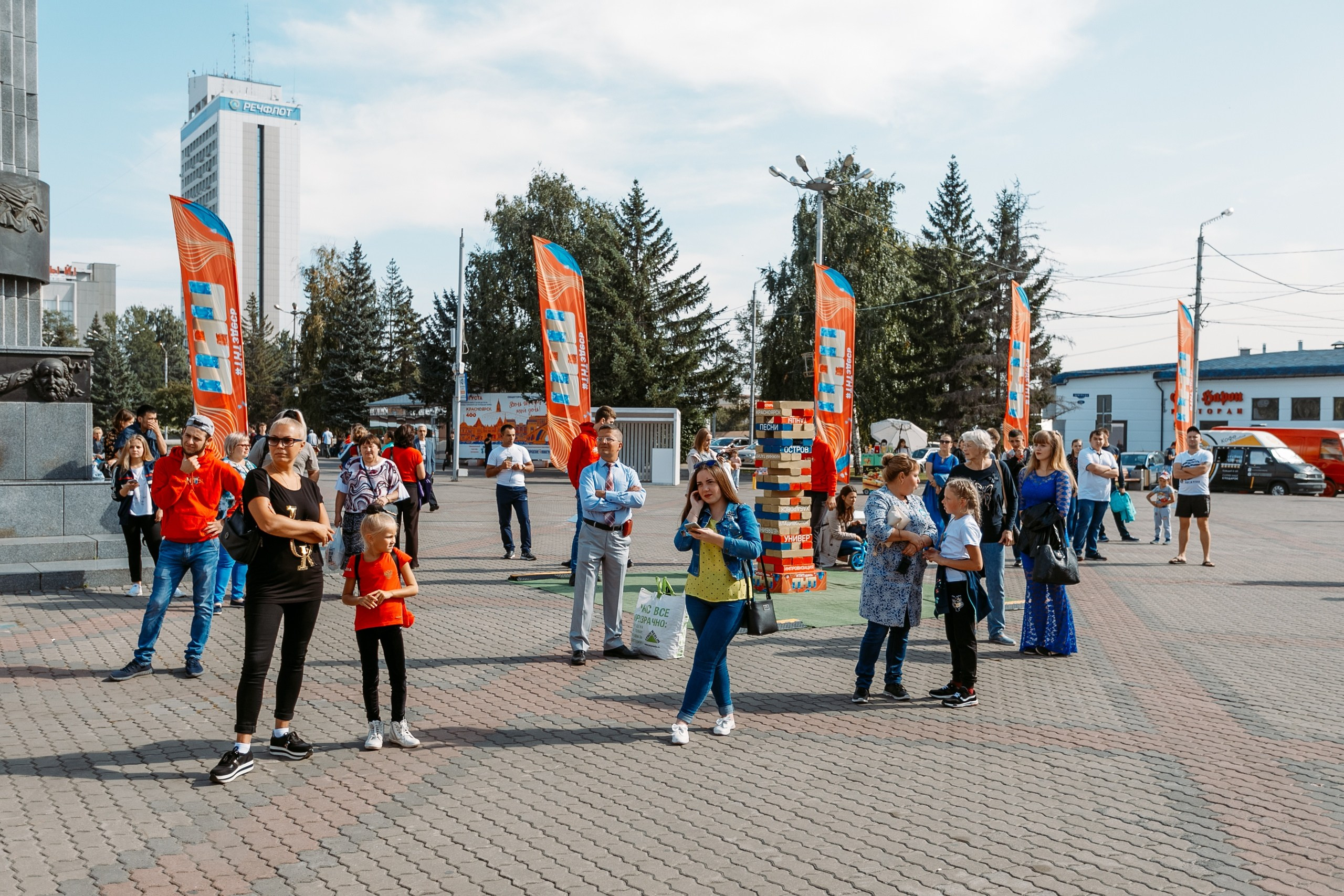 Попади на ТНТ @ Театральная площадь. Репортажный фотограф Максим Полянский. Москва, Санкт-Петербург, Красноярск