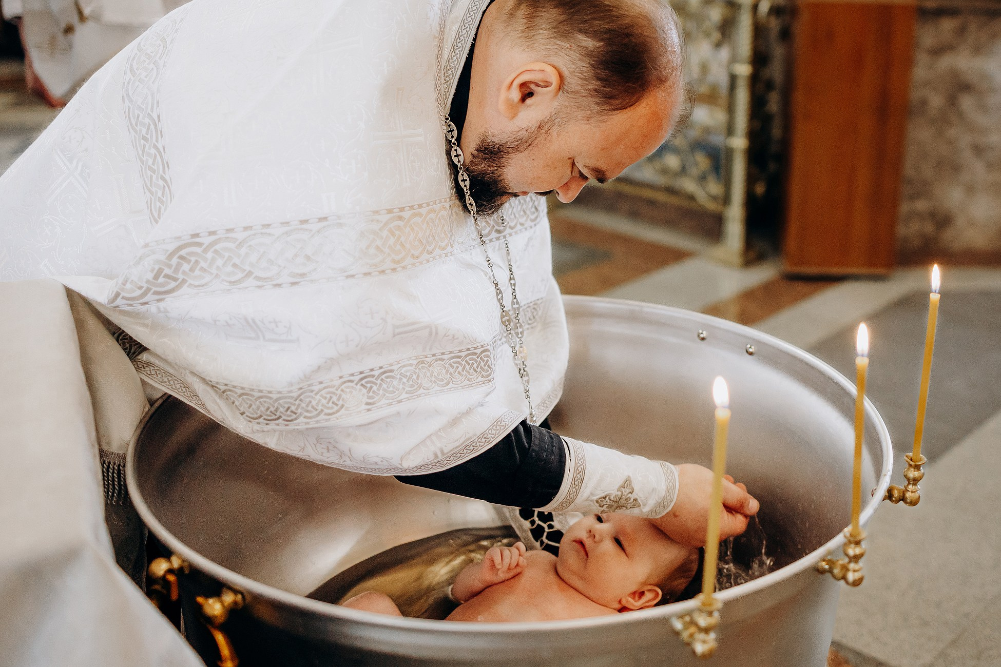 Крещение Александры. Семейный фотограф в Пензе Мария Левина