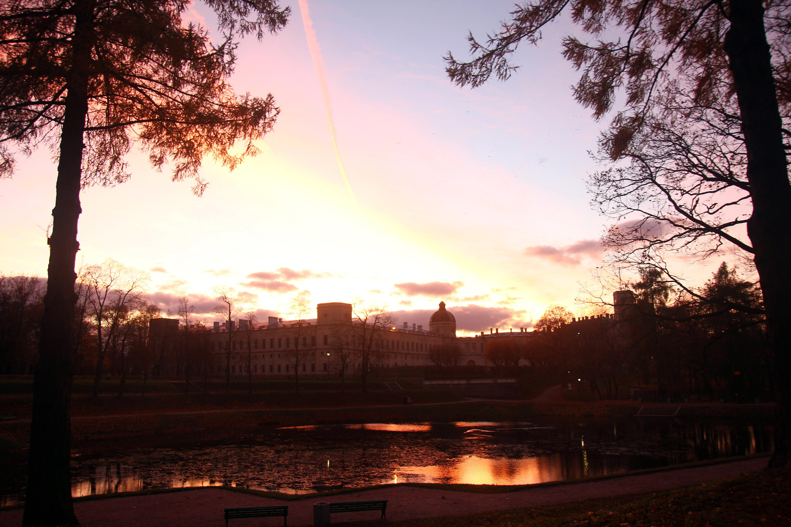 Осенняя Гатчина. Фотохудожник Евгения Баженова