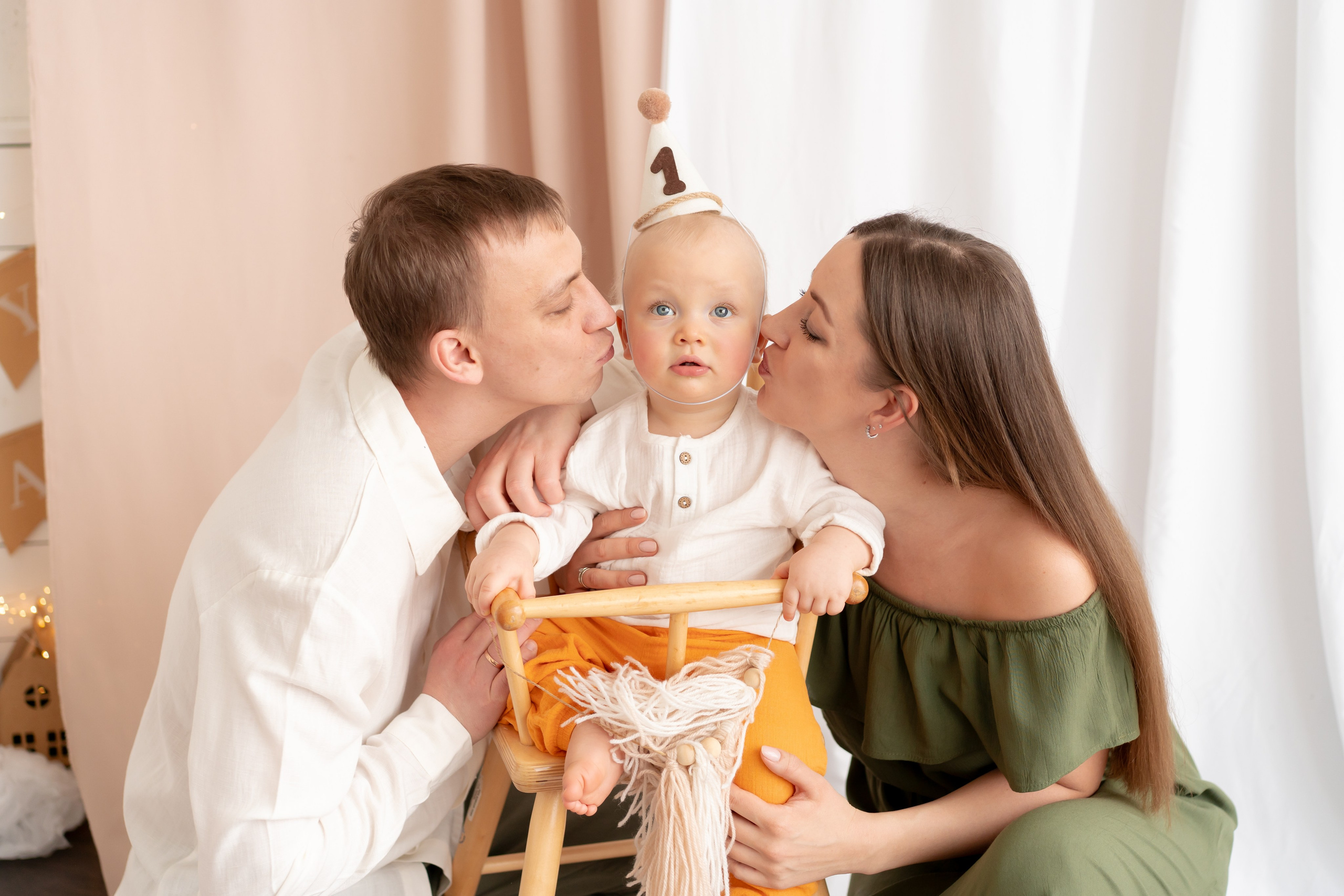 Димке 1 годик!. Детская, семейная фотостудия в Санкт-Петербурге ТЕПЛО