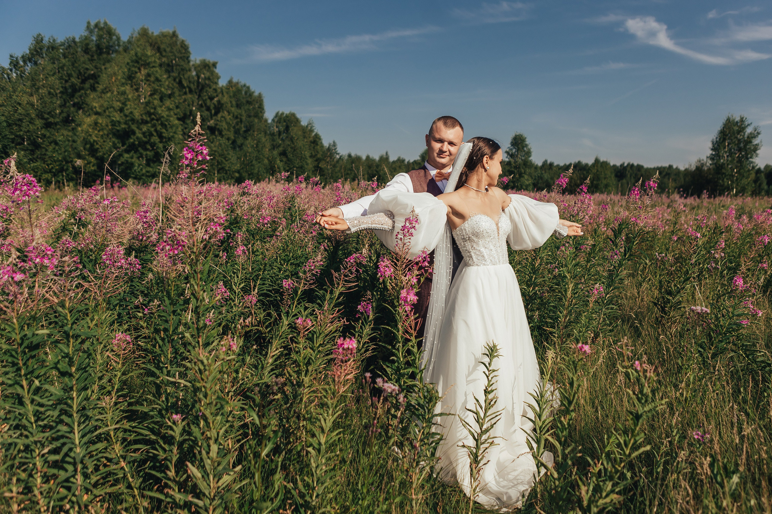 Свадьба Дарьи и Дениса. Свадебный и портретный фотограф в Красноярске Алина Семенихина