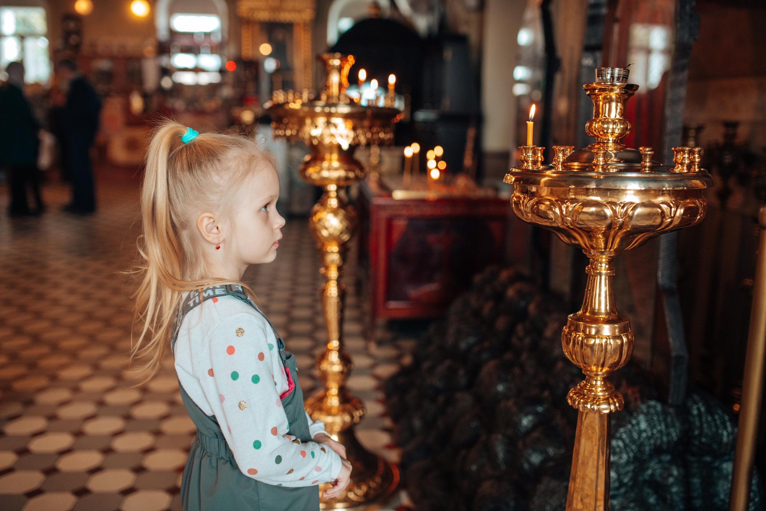 Крещение Веры. Фотограф Алла Елисеева