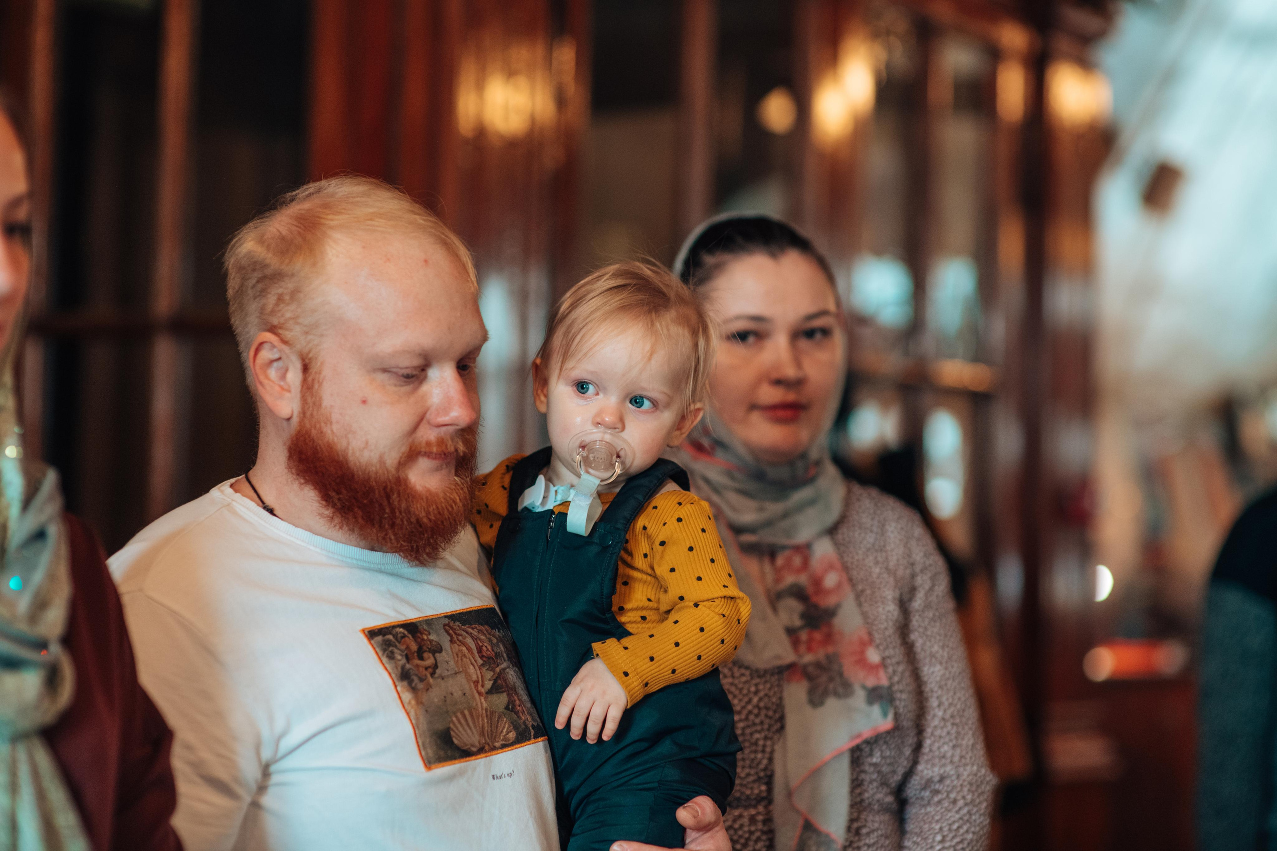 Крещение Веры. Фотограф Алла Елисеева