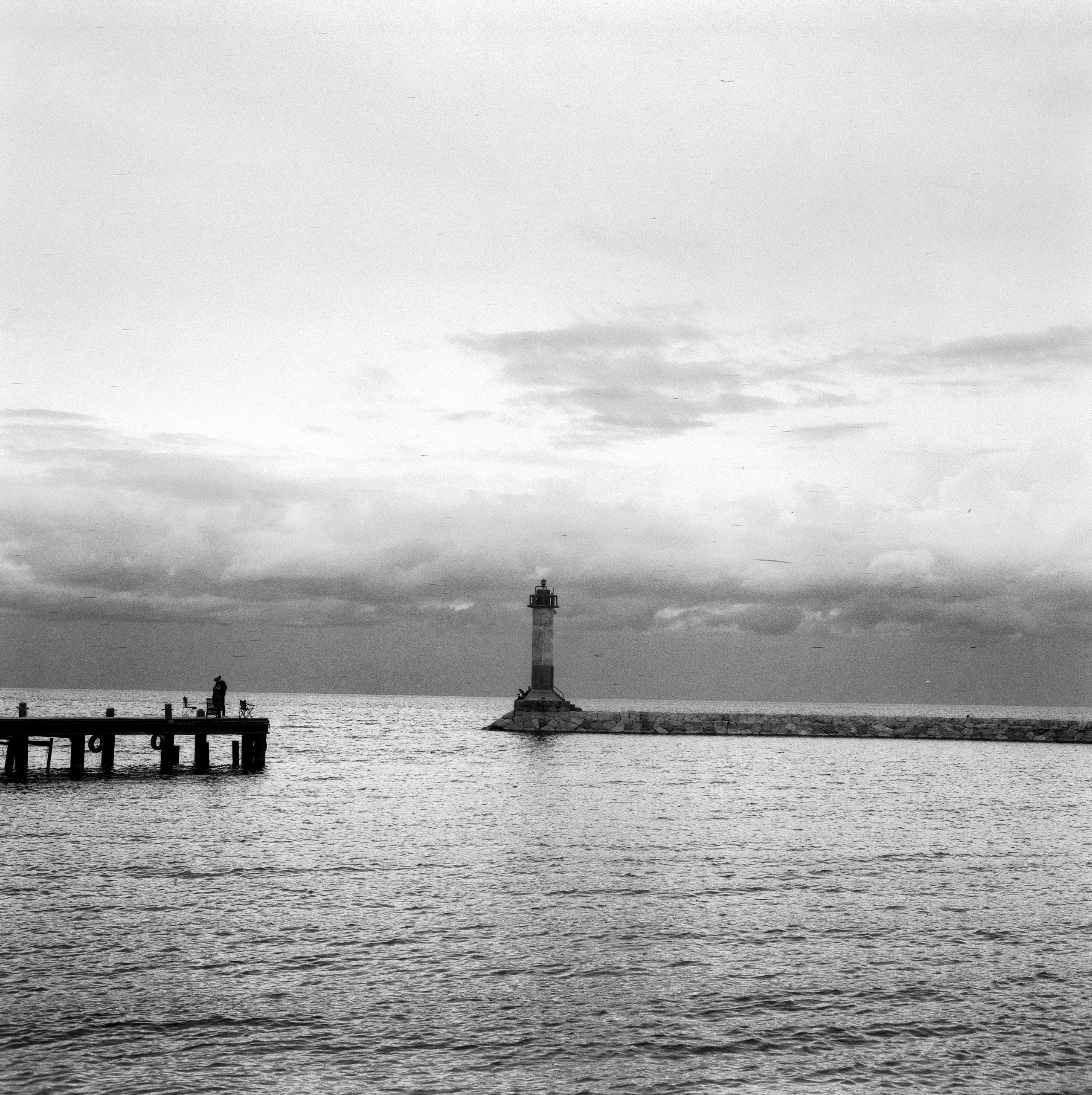 Маяк Вуохенсало, церковь в д. Плодовое / SFL Double-X Aerographic 400