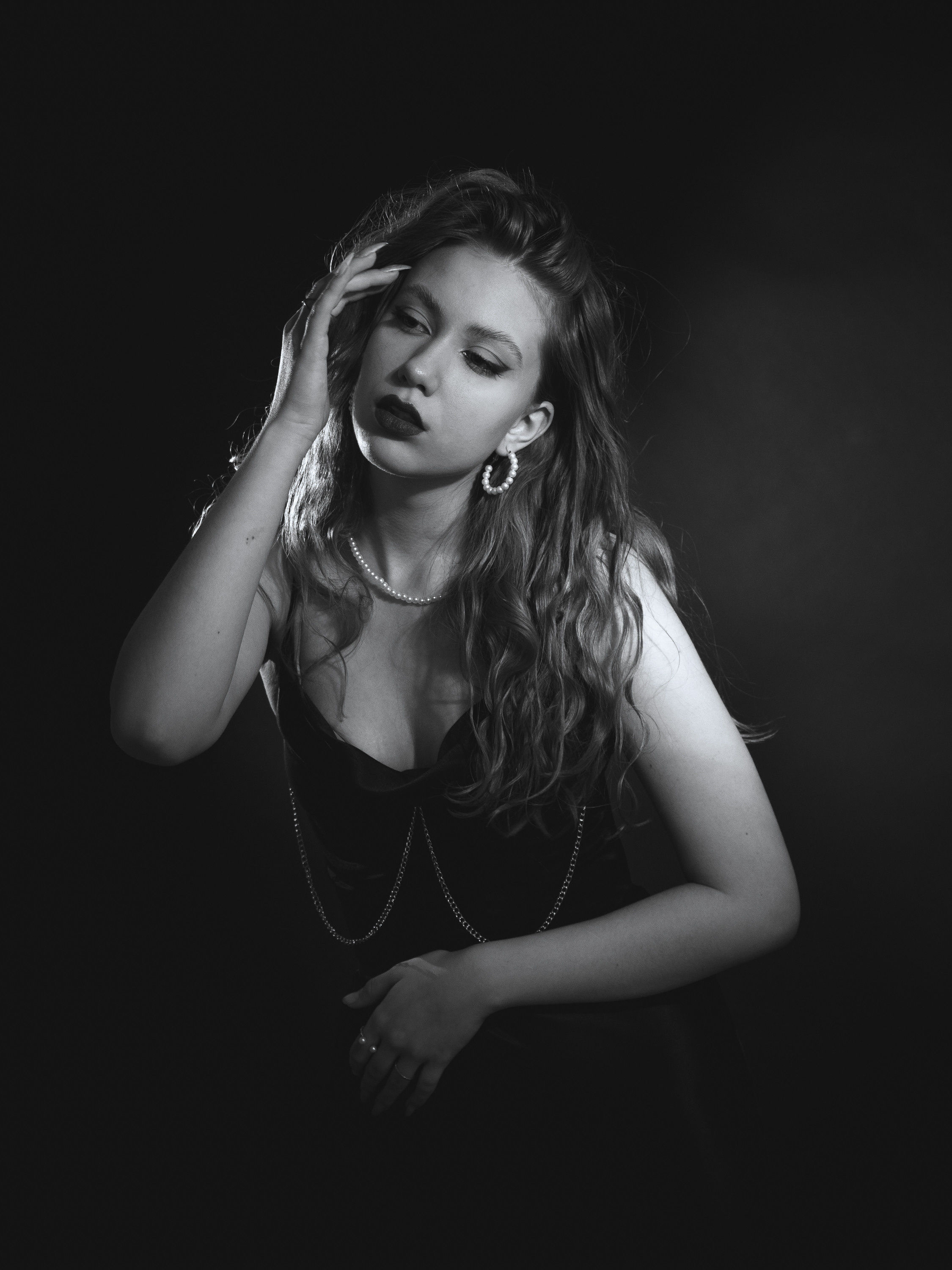 Фотосессия с постоянным светом, отработка света. Модель Ксения. Ваш личный фотограф в Москве Антоновская Елена