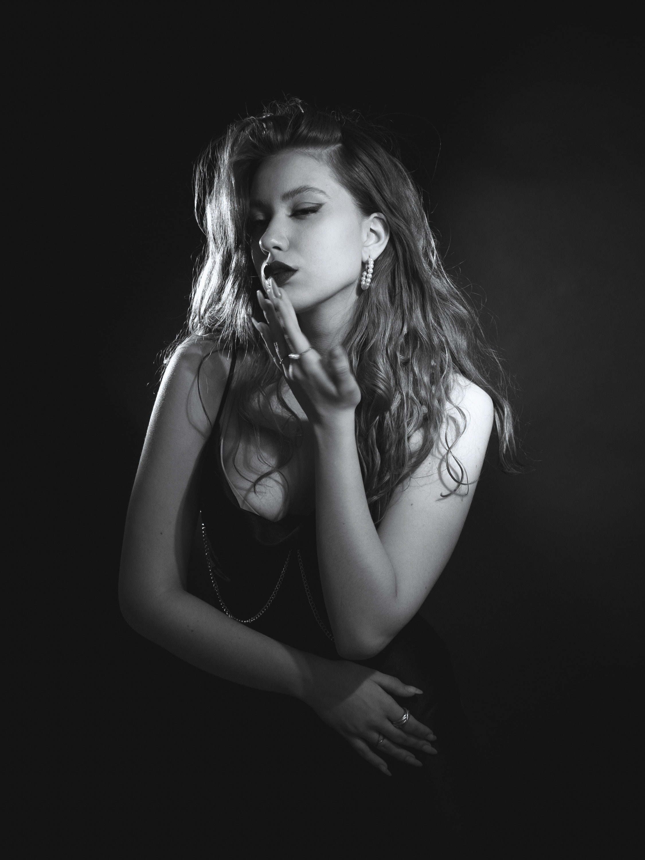 Фотосессия с постоянным светом, отработка света. Модель Ксения. Ваш личный фотограф в Москве Антоновская Елена