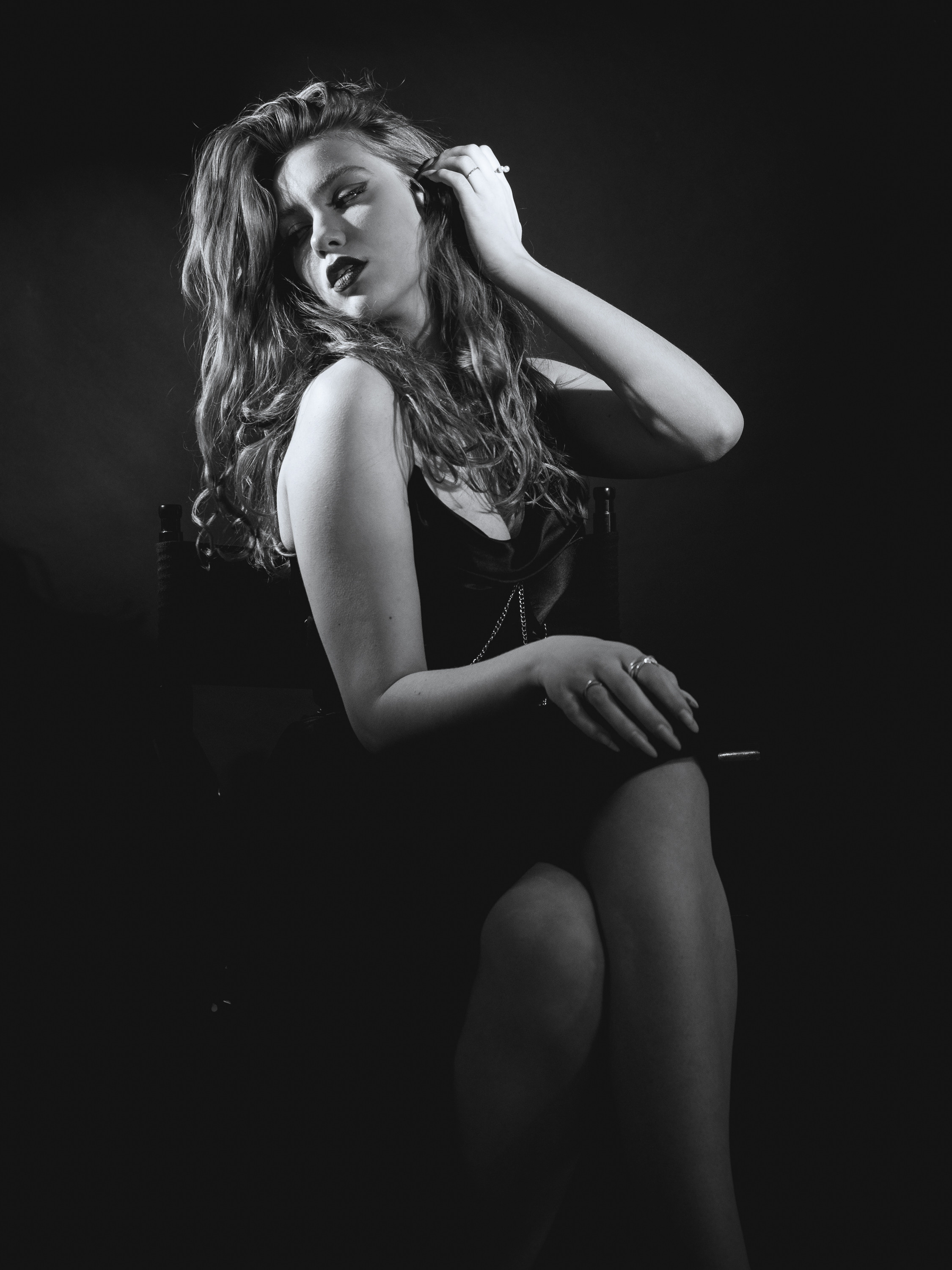 Фотосессия с постоянным светом, отработка света. Модель Ксения. Ваш личный фотограф в Москве Антоновская Елена