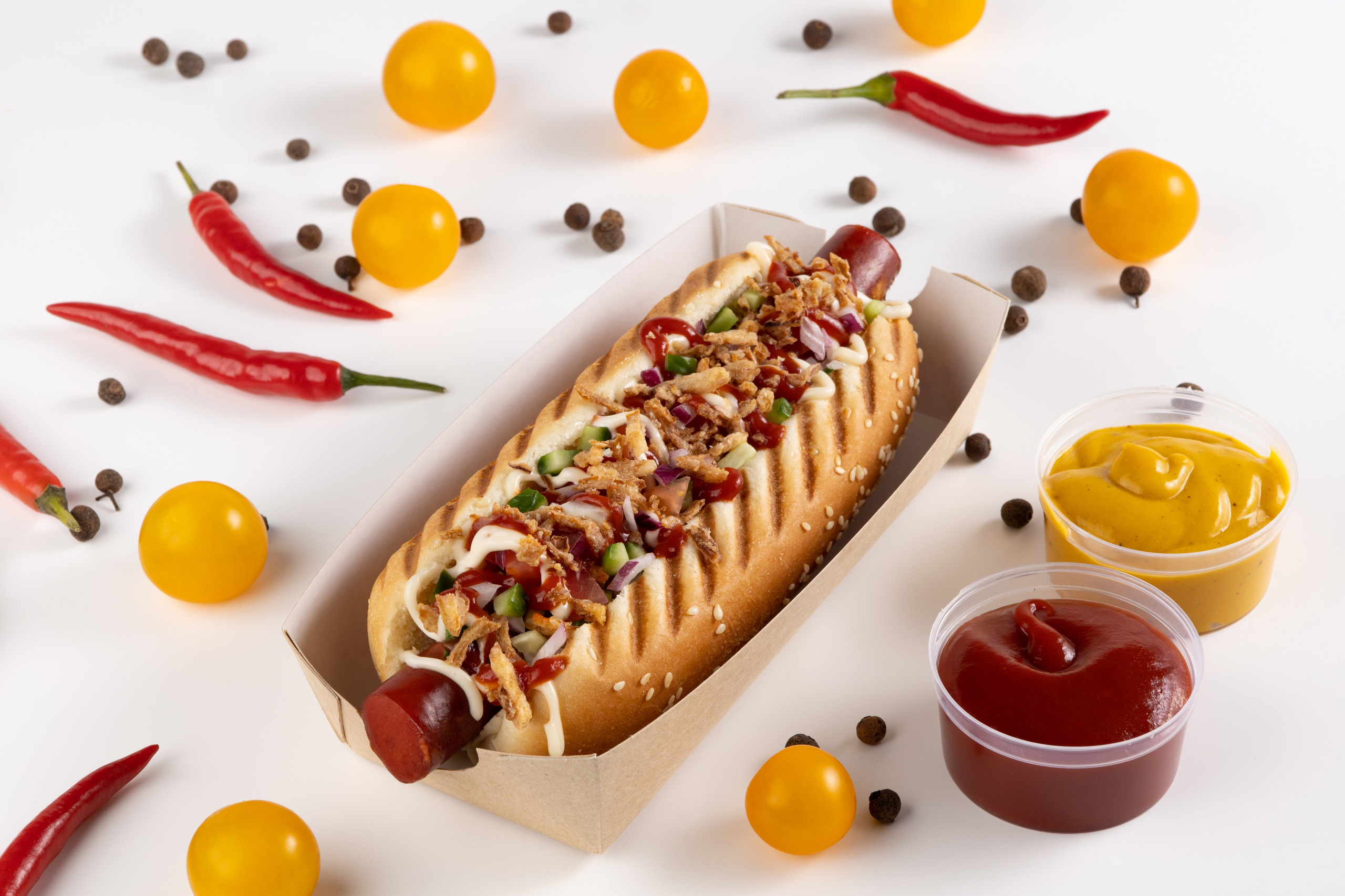 Фотографии фастфуда в Астане. Рекламный фуд фотограф и видеограф в Астане Алина Лысенко