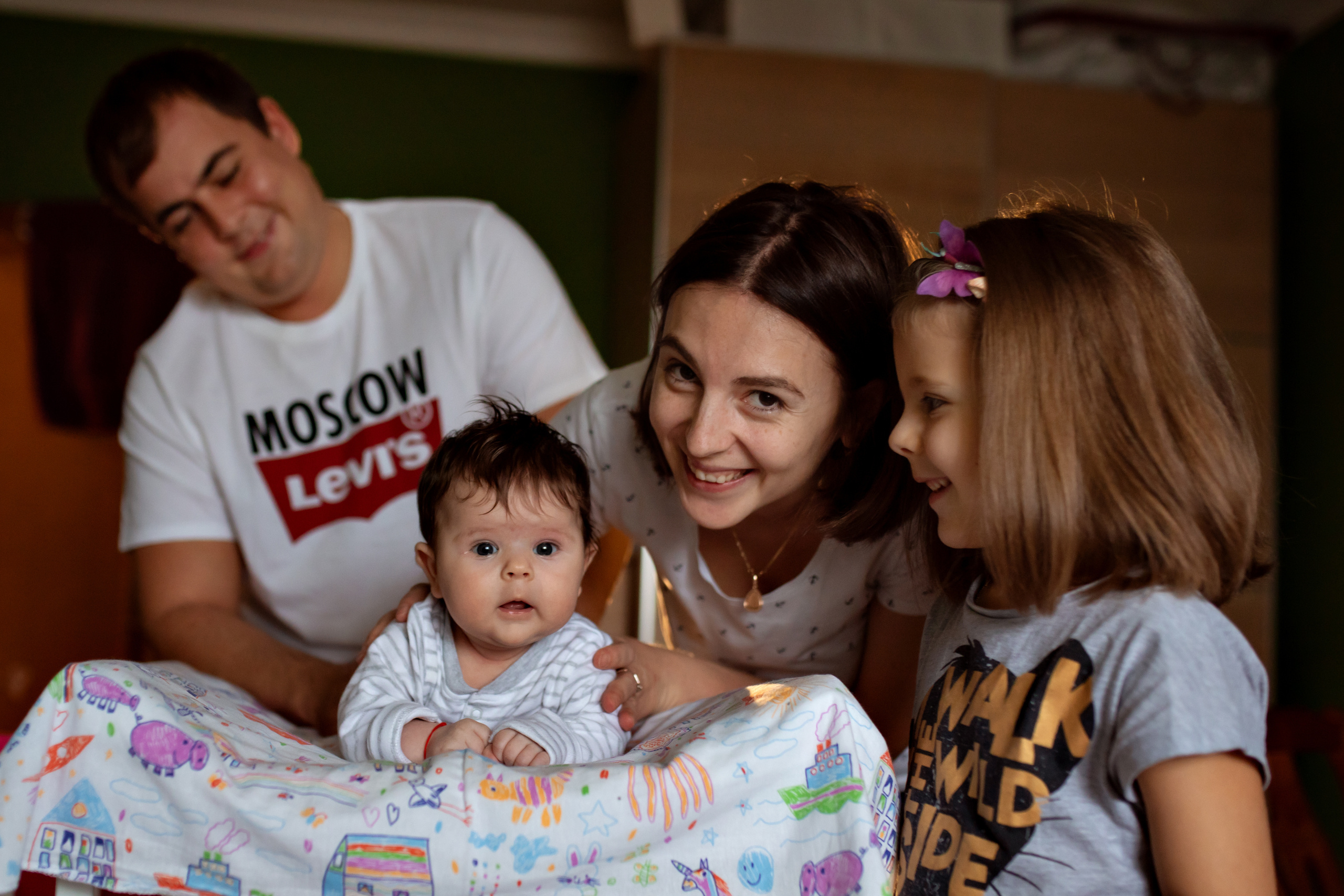 Домашняя съемка. Детский и семейный фотограф в Москве Власова Галина