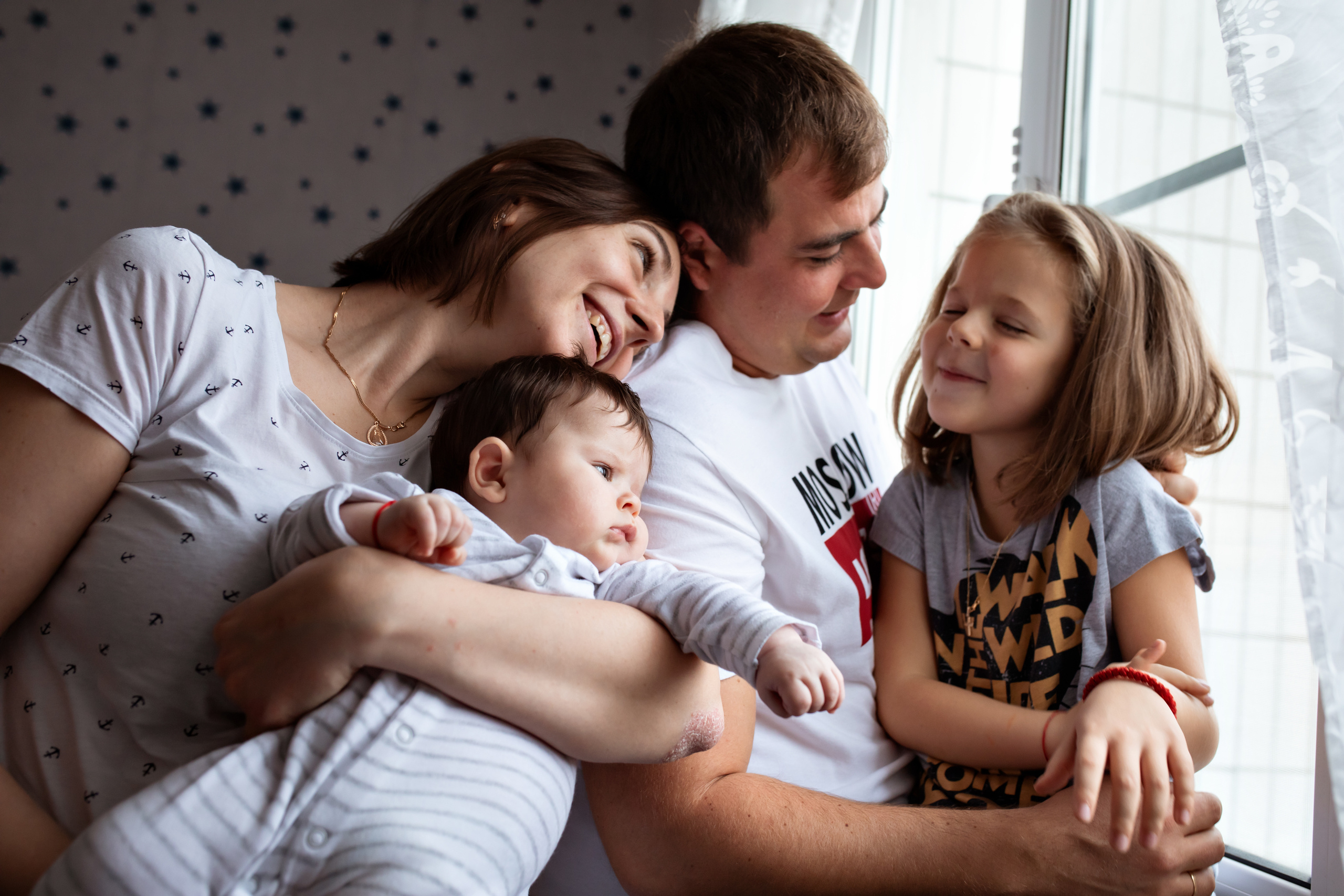 Домашняя съемка. Детский и семейный фотограф в Москве Власова Галина