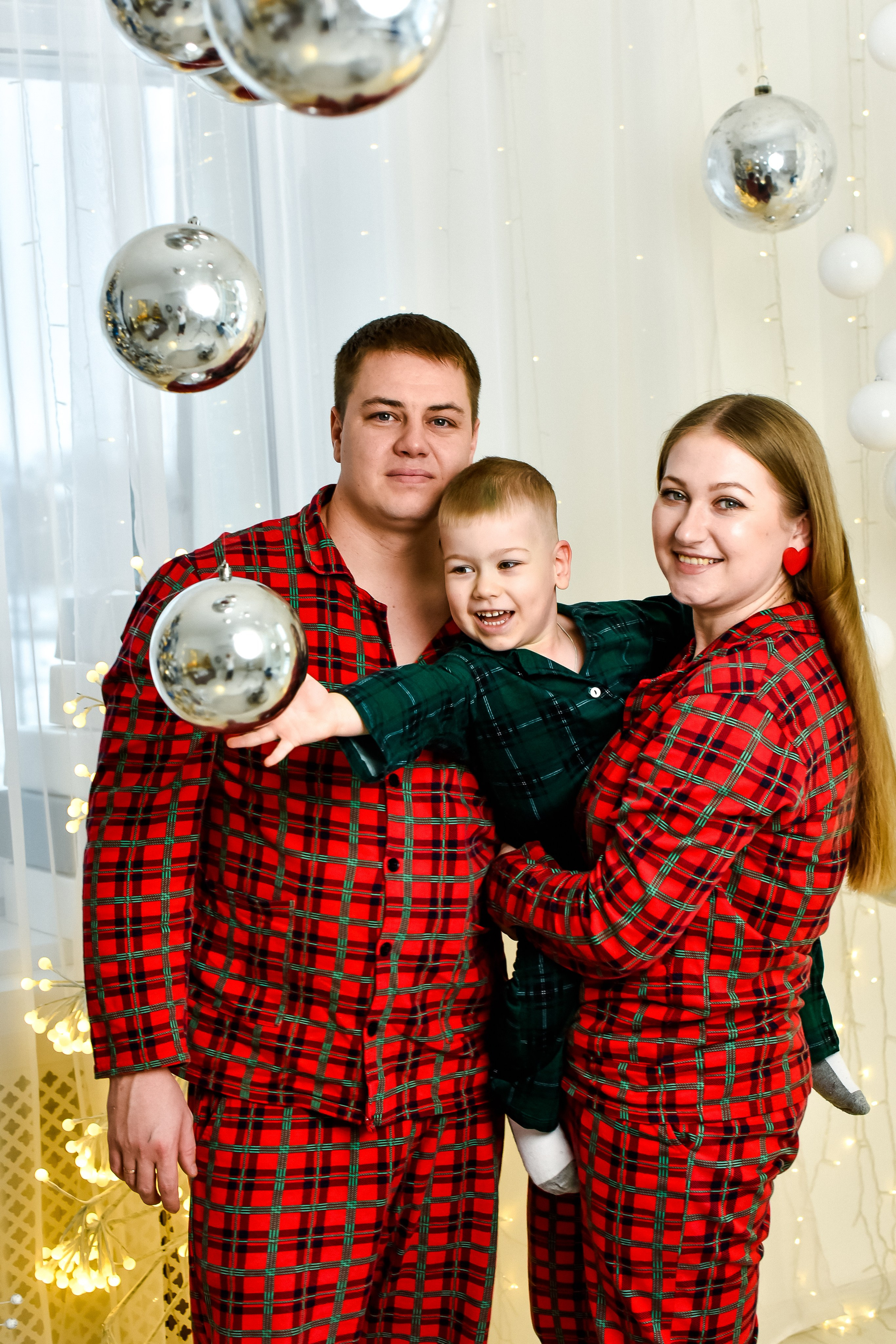 Семья Анны, Сергея и Вовочки