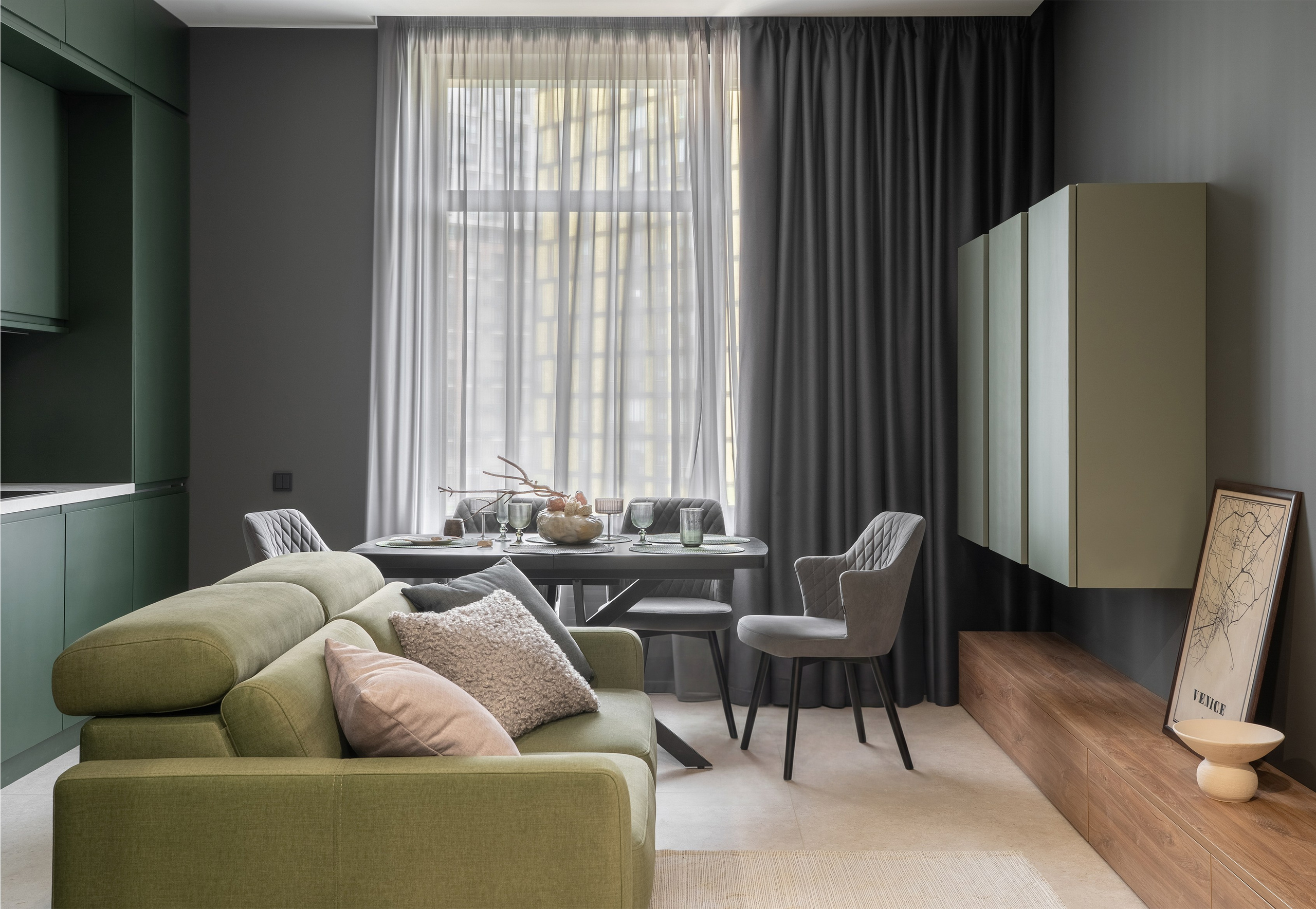 Квартира в Нагатино-Айленд. Илья Смирнов. Интерьерный фотограф. Съемка в Москве