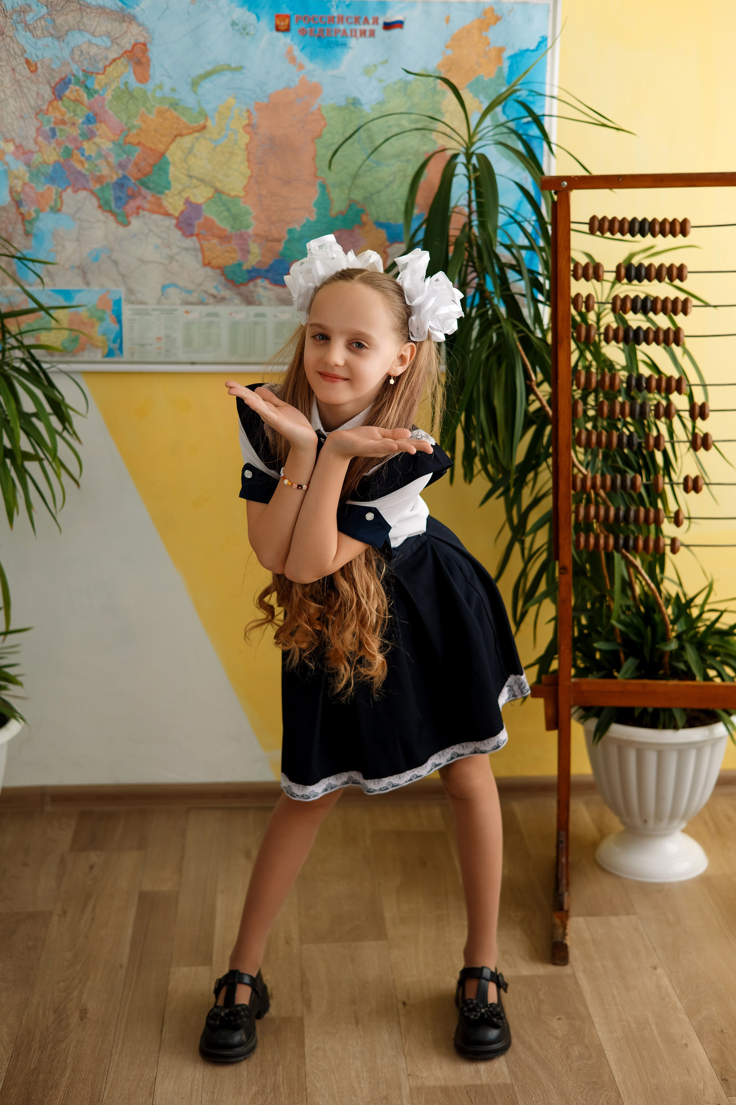 4 класс с. Барабаш. Фотограф Любовь Корниенко, Примоский край