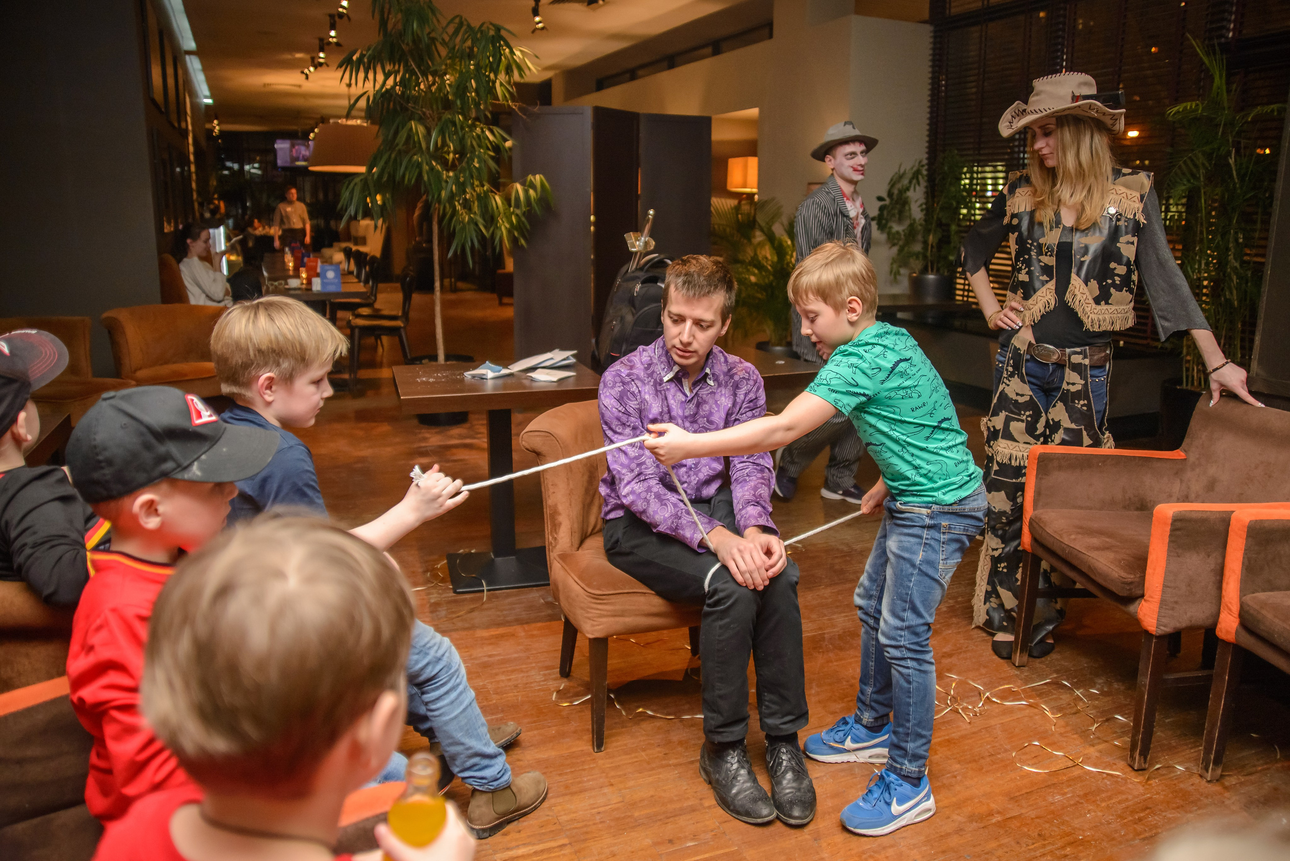 Детский день рождения в ресторане