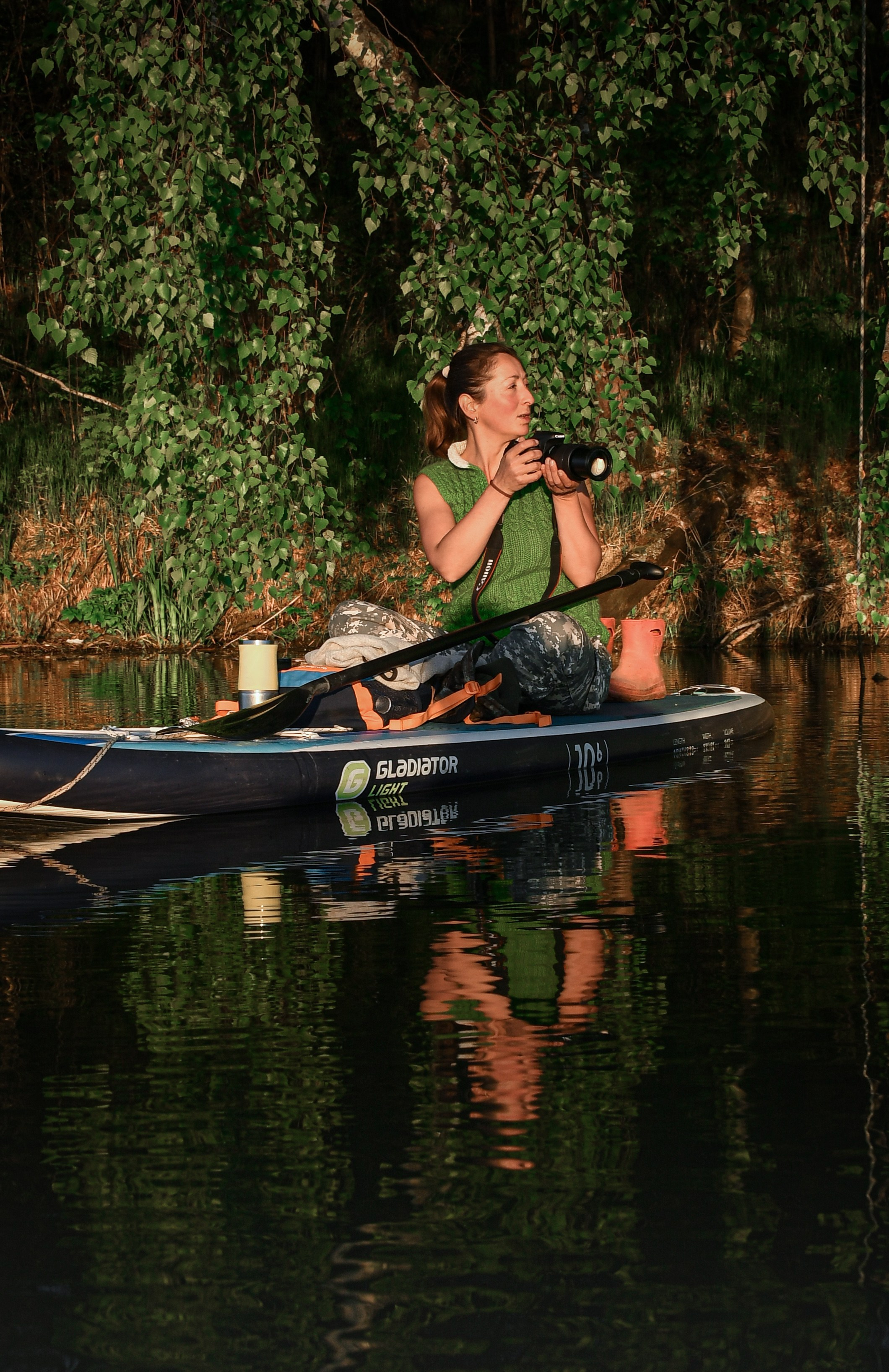 Фотопрогулки на сапах. В созвучии с природой. Фотограф Светлана В. Пронина, Москва