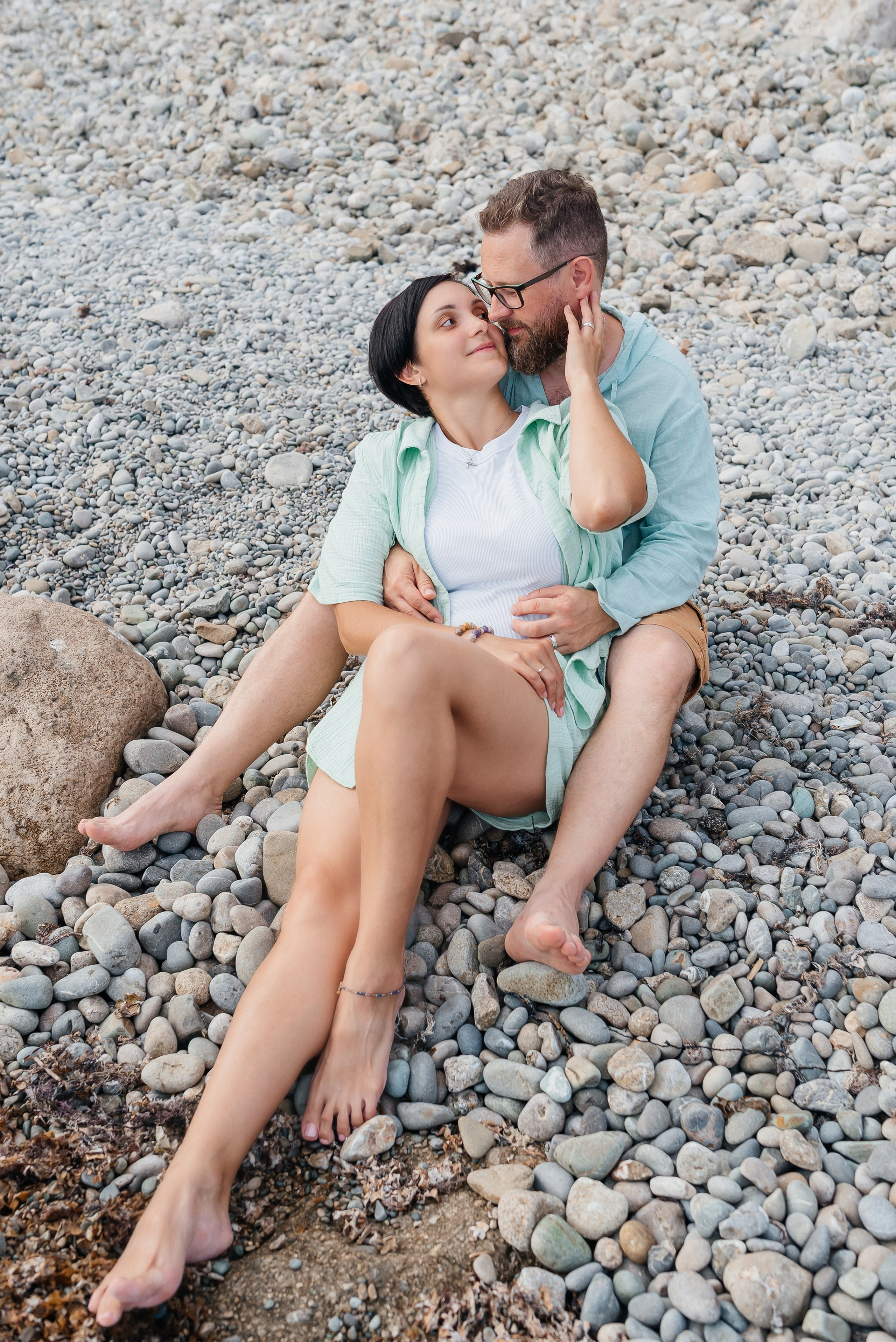 СЕМЕЙНАЯ ФОТОСЕССИЯ У МОРЯ В ОРДЖОНИКИДЗЕ