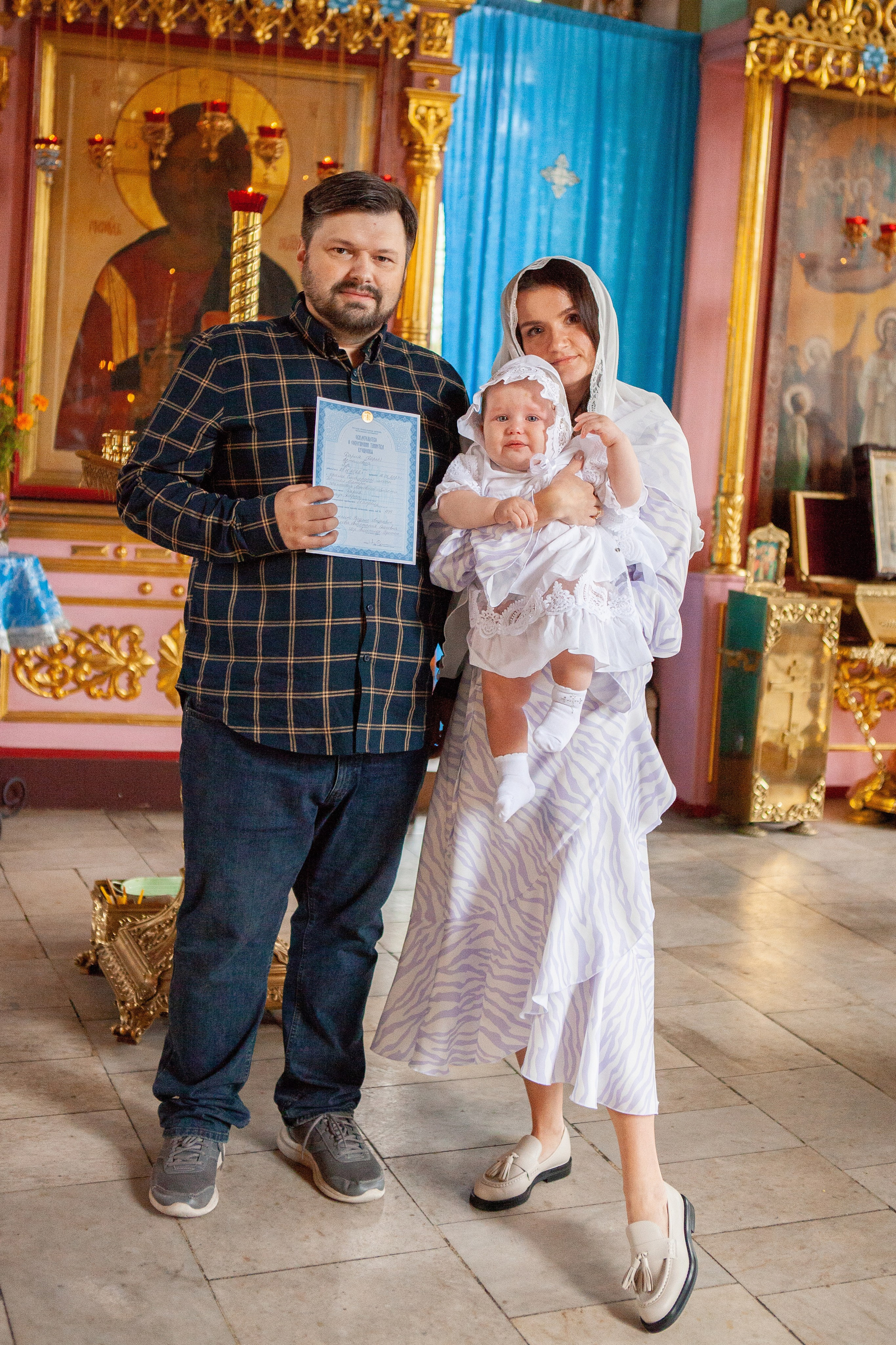 Крещение Дарьи. Фотограф Ольга Ефремова