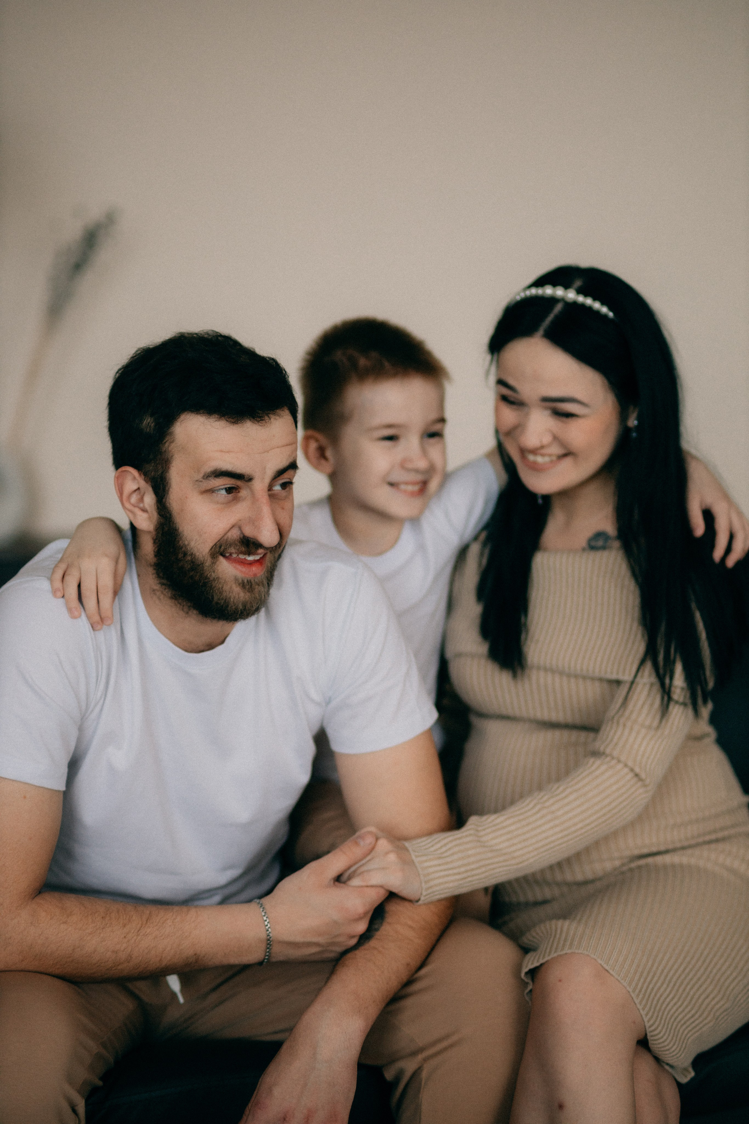 Евгения, Александр и Тимофей. Фотограф София Комкина